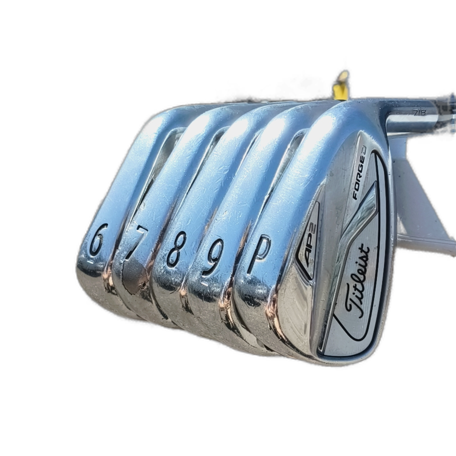 Titleist AP2 718 Forged Jernsæt / 6-PW / Flex Stiff / Stål [bg:handrolled]