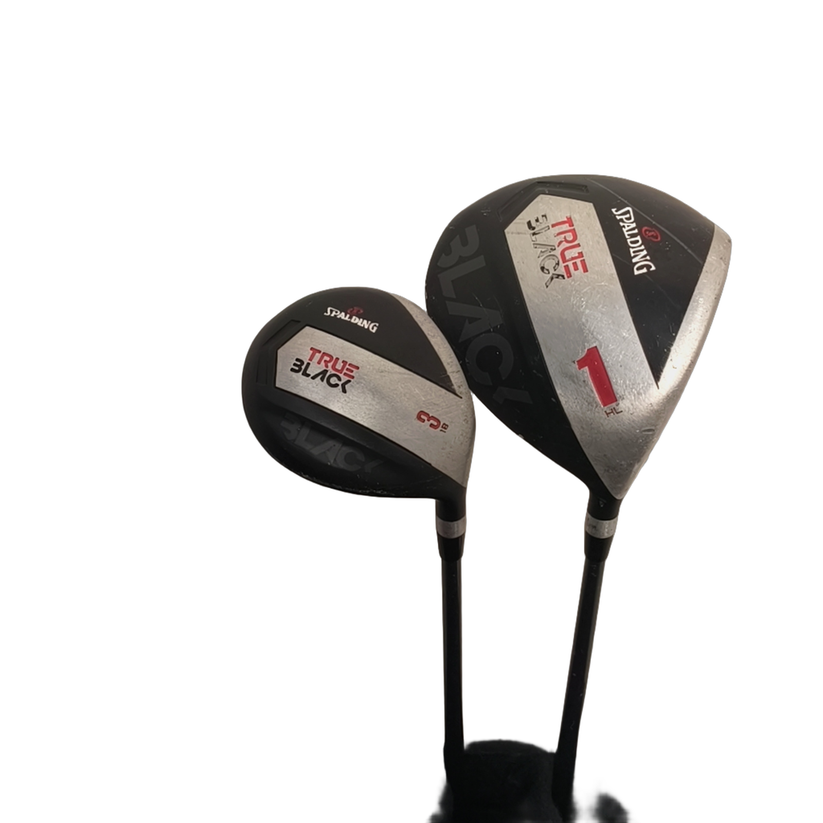 Spalding True Black Komplet Sæt Uden Bag / 6-8+PW+SW / Flex Ladies / Grafit [bg:handrolled]