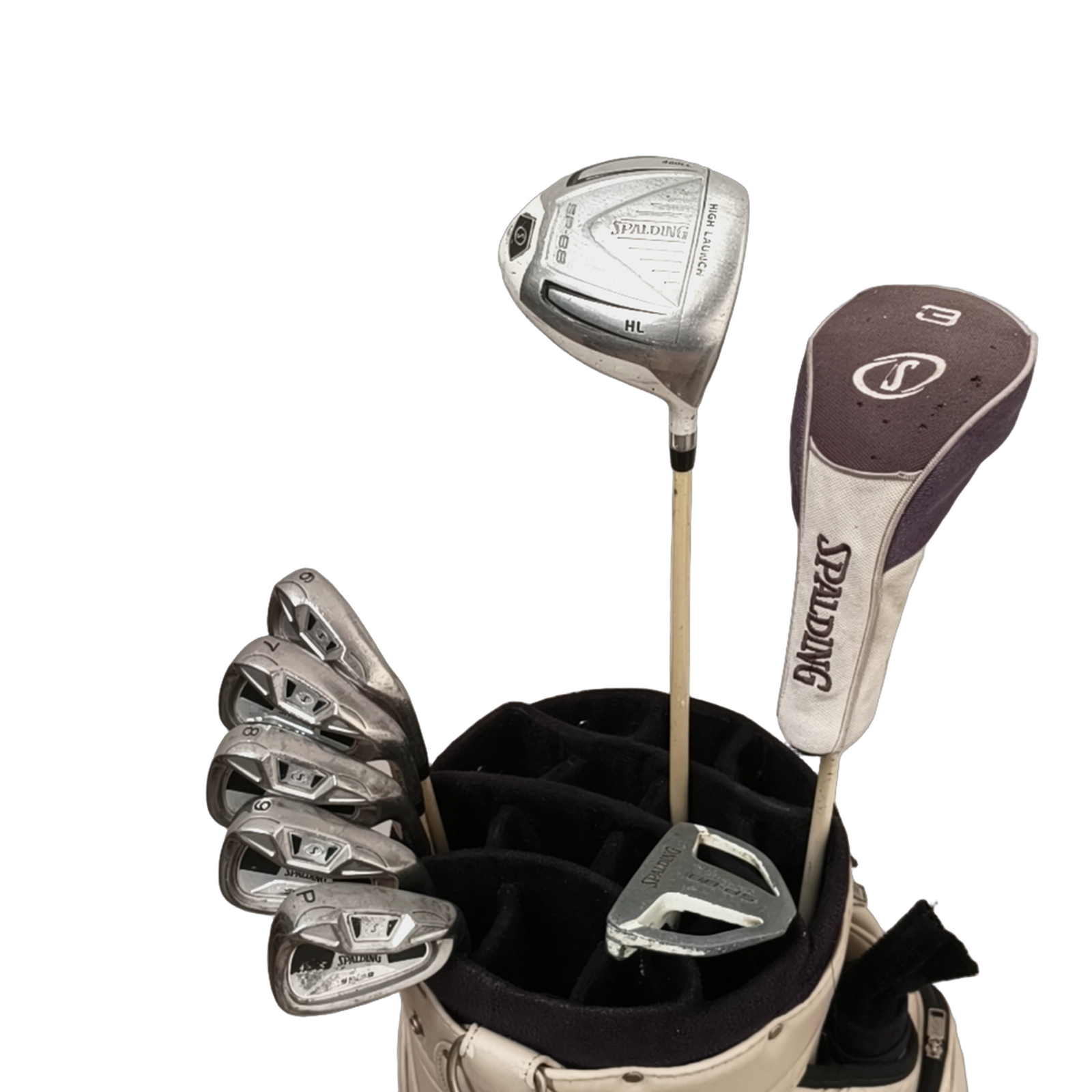 Spalding SP-88 Komplet Sæt Uden Bag / 6-PW / Flex Ladies / Grafit [bg:handrolled]