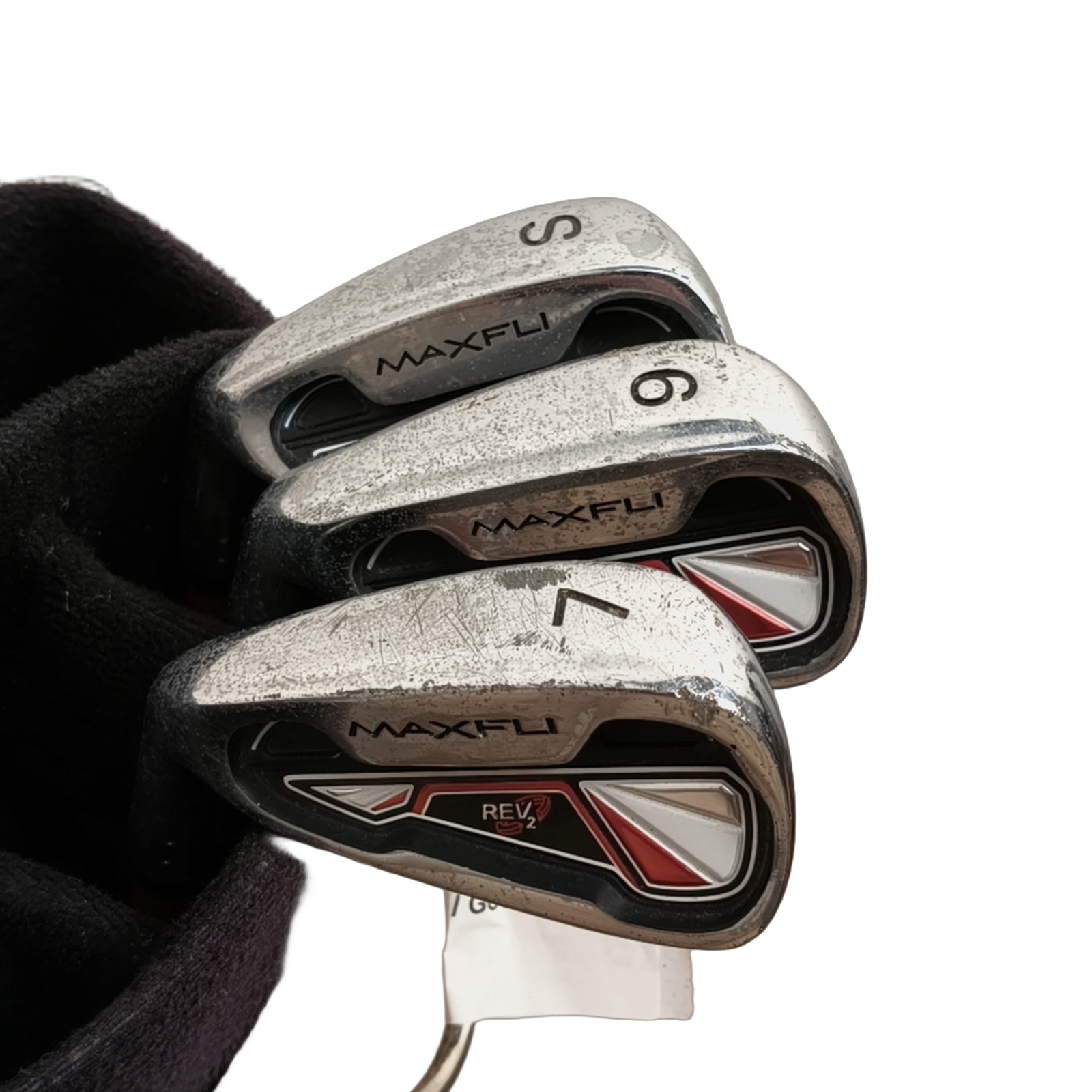 Venstre MaxFli Rev2 Komplet Sæt Uden Bag / 7+9+SW / Flex Junior  / Grafit [bg:handrolled]