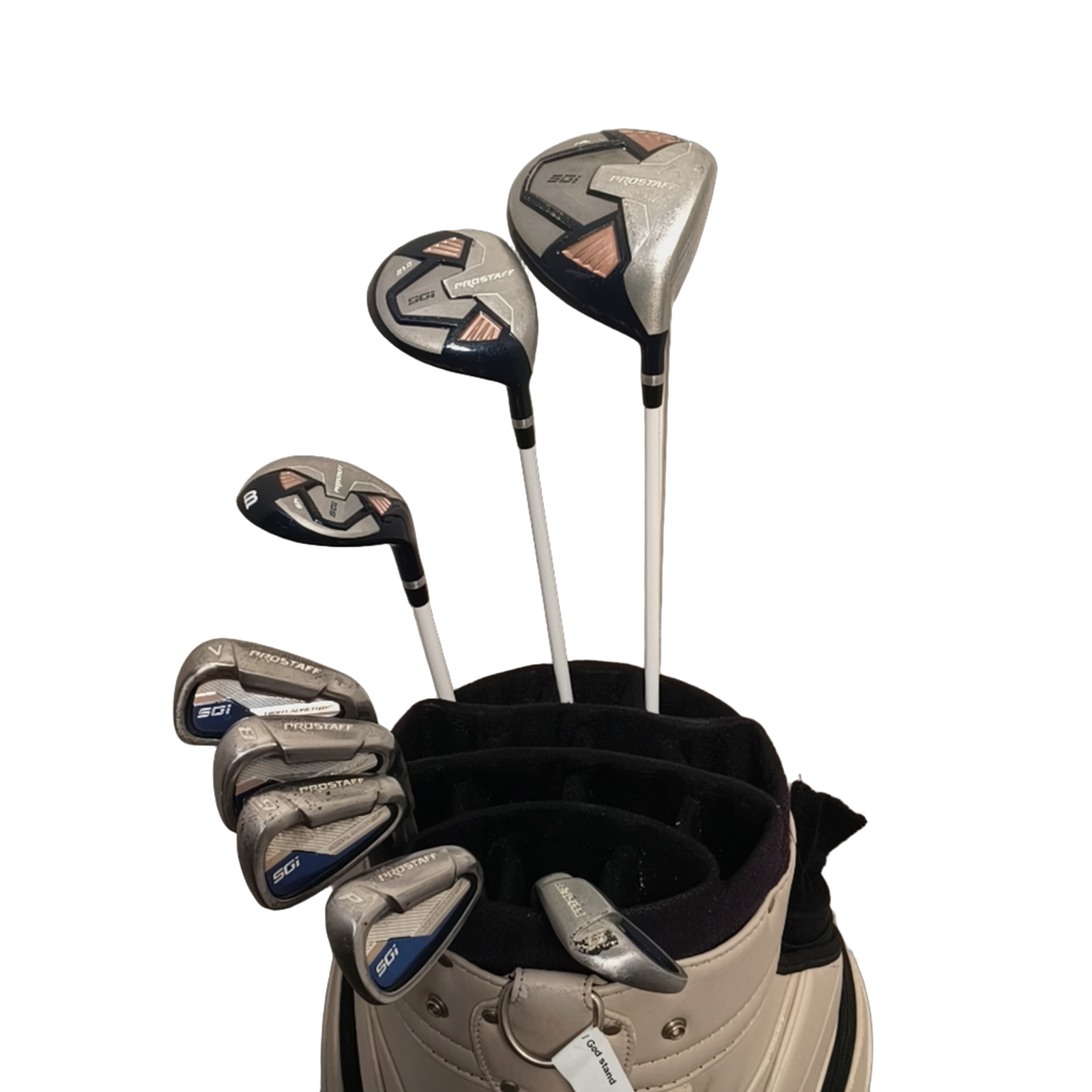Prostaff Prostaff SGI HL Komplet Sæt Uden Bag / 7-PW+SW / Flex Ladies / Grafit [bg:handrolled]