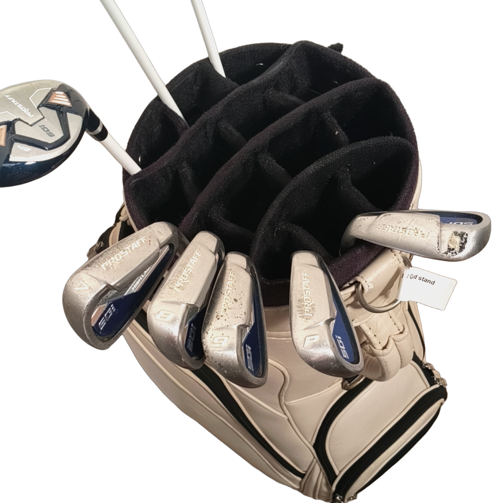 Prostaff Prostaff SGI HL Komplet Sæt Uden Bag / 7-PW+SW / Flex Ladies / Grafit [bg:handrolled]