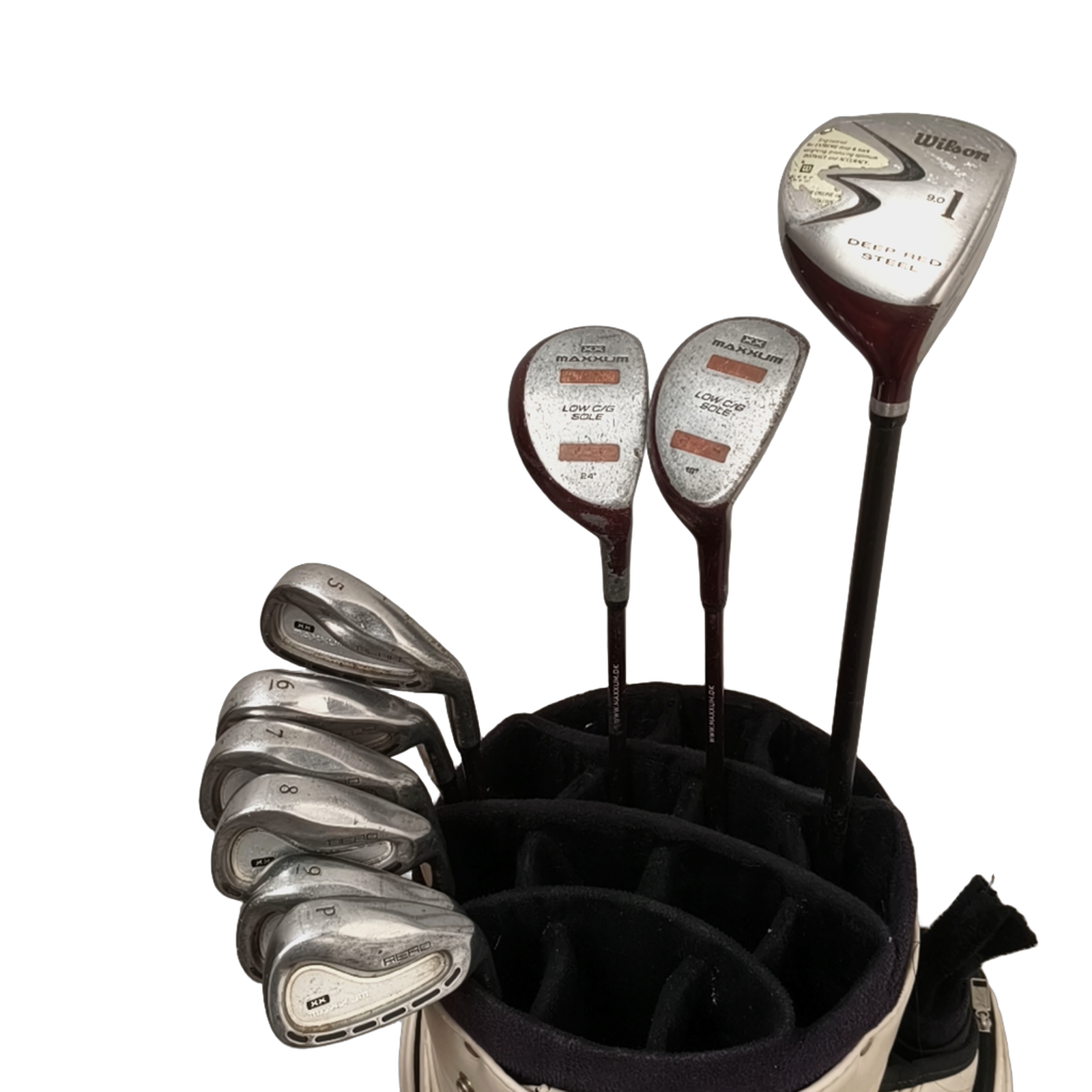 Maxxum XX Komplet Sæt Uden Bag / 5-PW / Flex Ladies / Grafit [bg:handrolled]