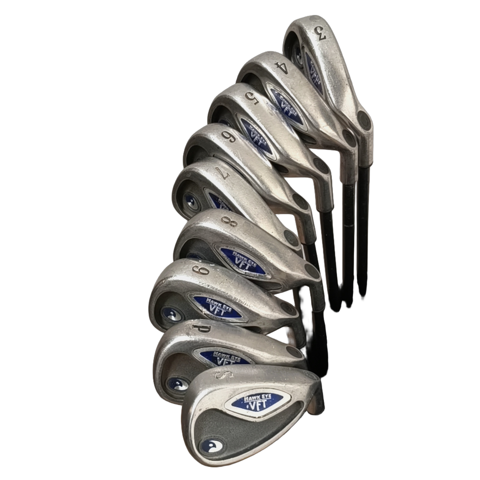 Callaway Hawk Eye VFT Komplet Sæt Uden Bag / 3-PW+SW / Flex Stiff / Grafit [bg:handrolled]