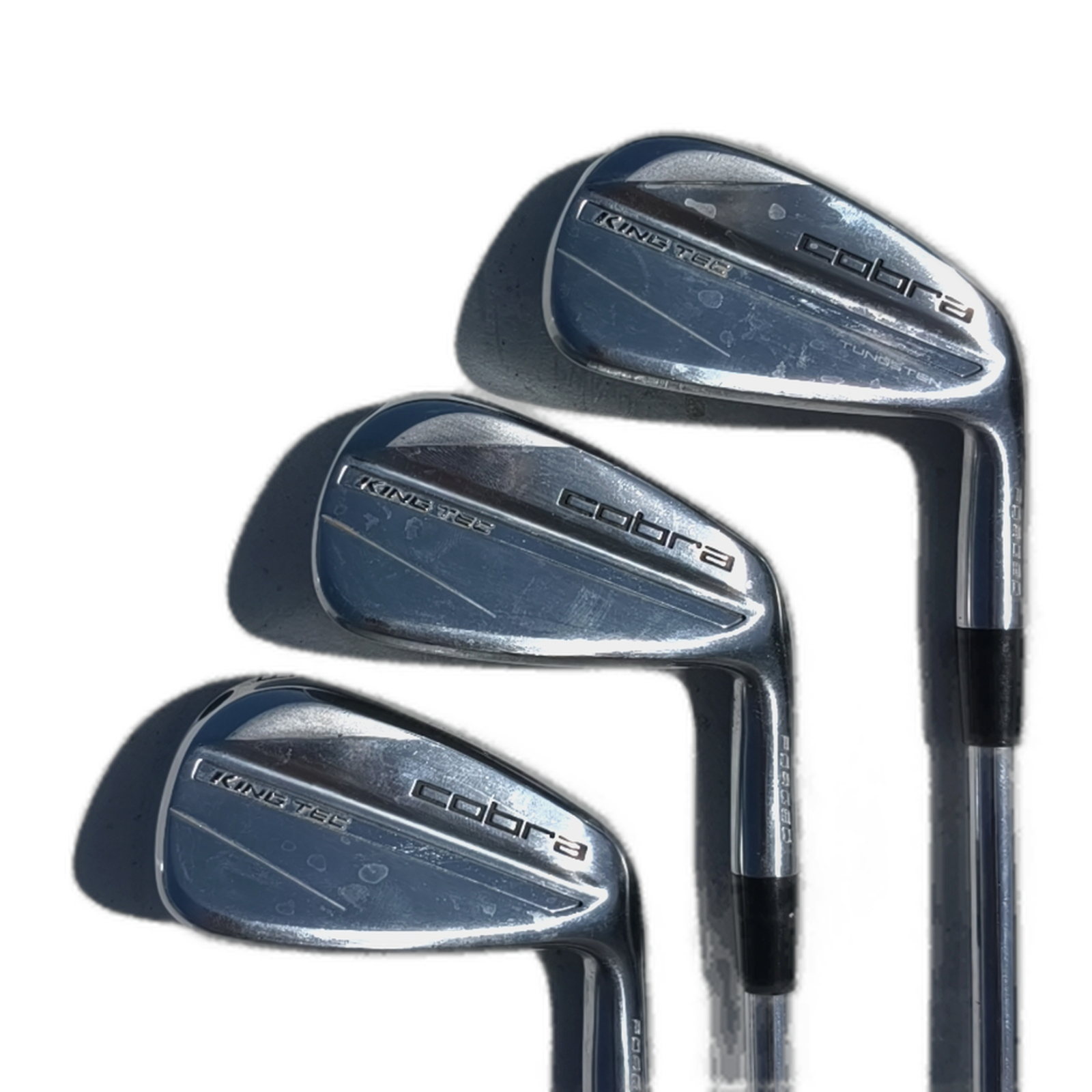 Cobra King Tec Jernsæt / 5-PW / Flex Regular / Stål [bg:handrolled]
