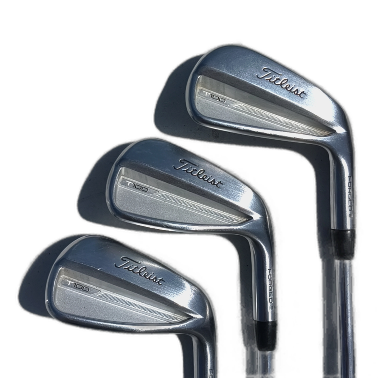 Titleist T100 Gen. 3 Jernsæt / 4-9i / Flex X-Stiff / Stål [bg:handrolled]