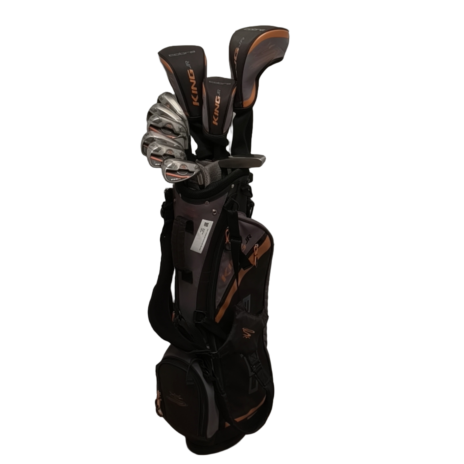 Cobra King Jr. Komplet Sæt Med Bag / 6-PW+SW / Flex Junior  / Grafit [bg:handrolled]