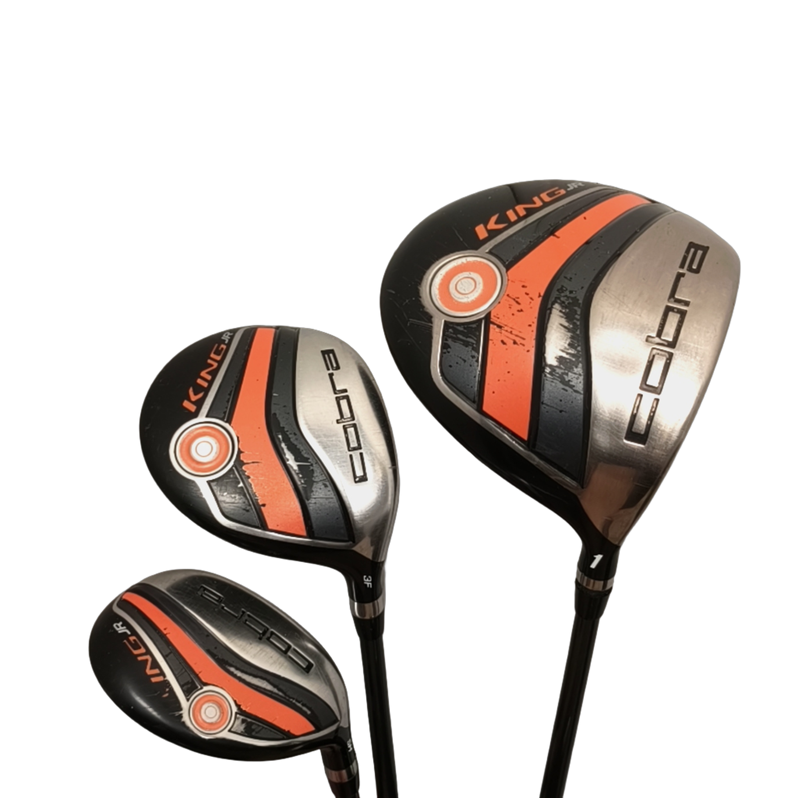 Cobra King Jr. Komplet Sæt Med Bag / 6-PW+SW / Flex Junior  / Grafit [bg:handrolled]