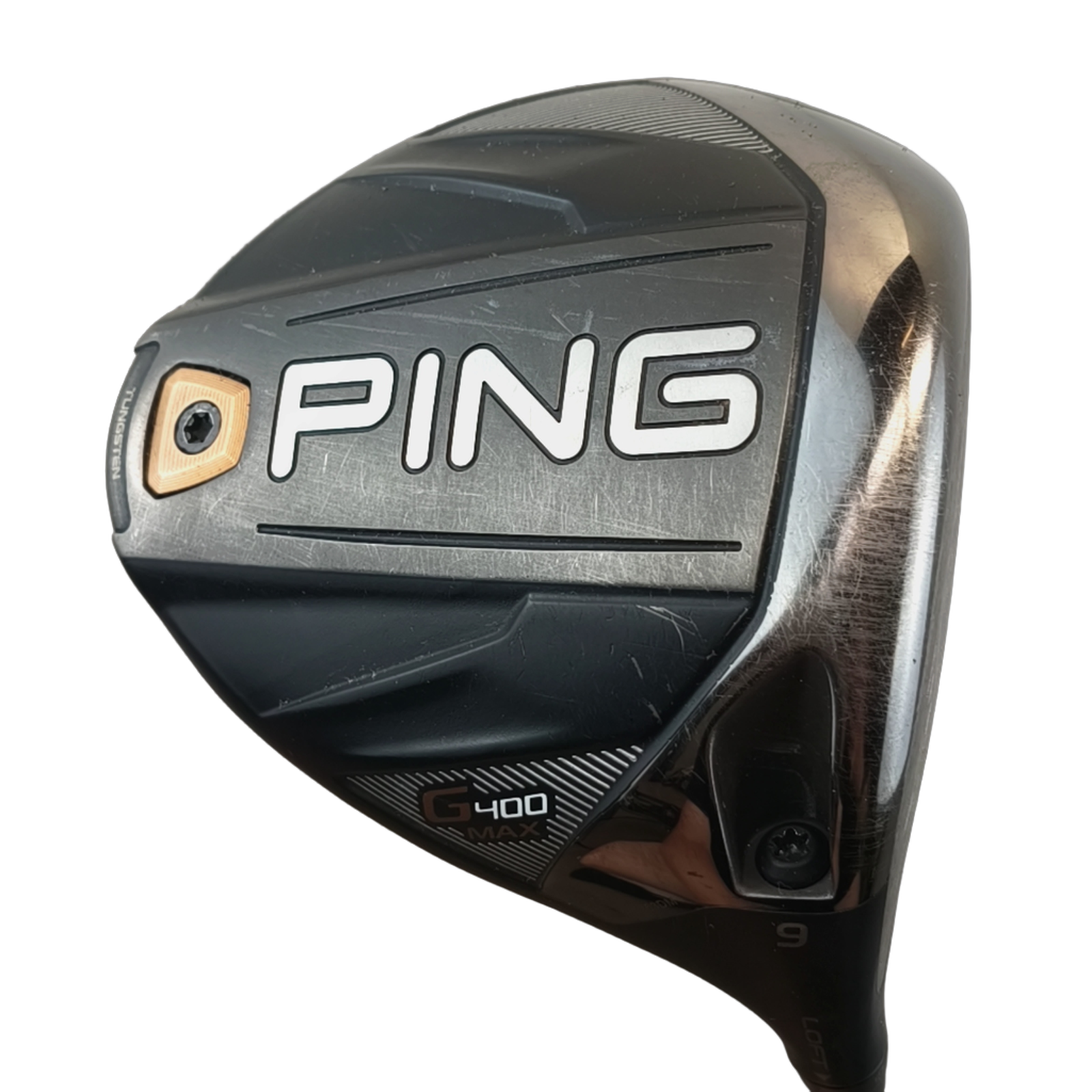 PING G400 MAX Driver / Flex Stiff / Loft 9 [bg:handrolled]
