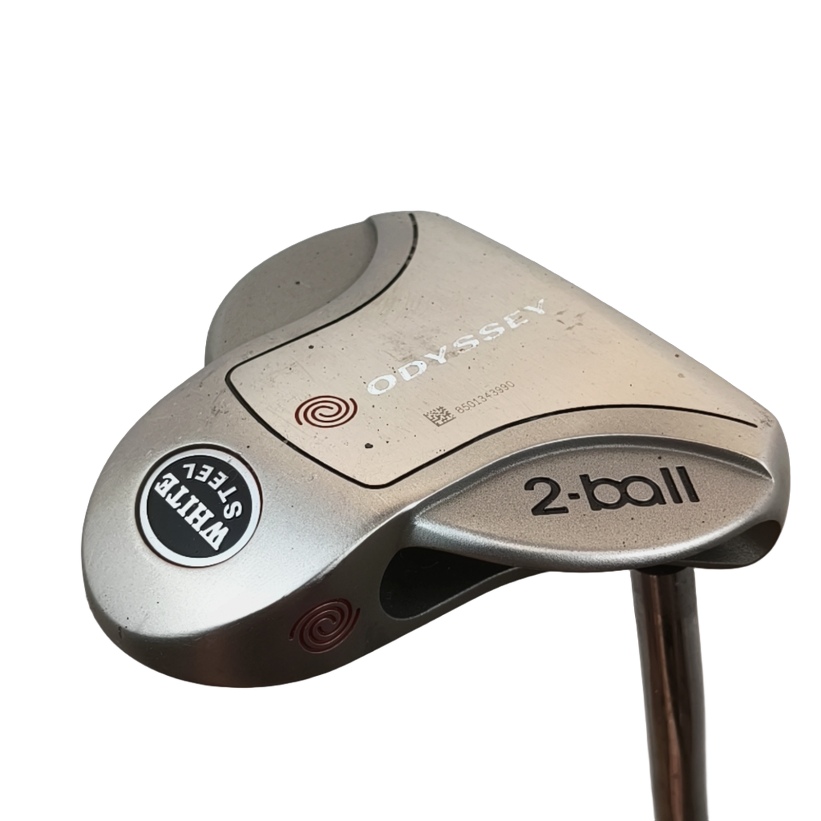 Odyssey White Steel 2-Ball Putter / 34,5" [bg:handrolled]