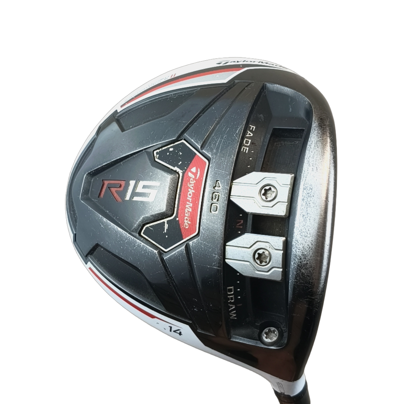 TaylorMade R15 Driver / Flex Regular / Loft 14 [bg:handrolled]