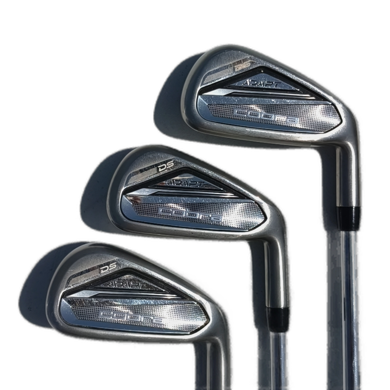 Cobra DS-Adapt Jernsæt / 5-PW+GW / Flex Stiff / Stål [bg:handrolled]