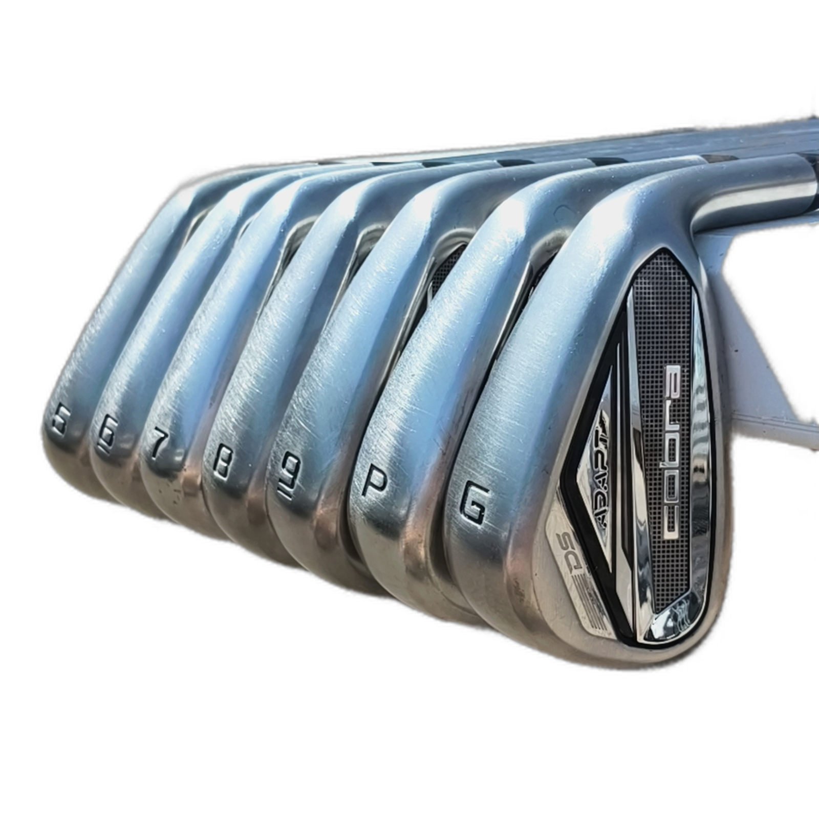 Cobra DS-Adapt Jernsæt / 5-PW+GW / Flex Stiff / Stål [bg:handrolled]