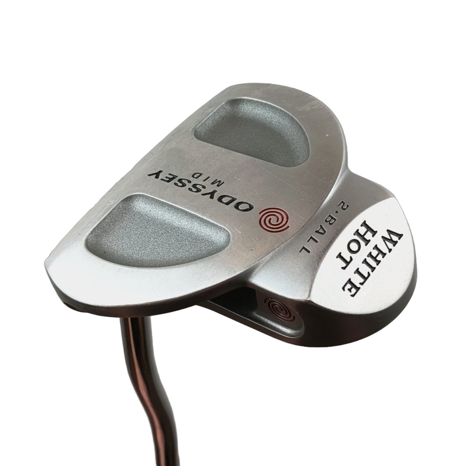 Venstre Odyssey White Hot 2-ball Putter / 35" [bg:handrolled]