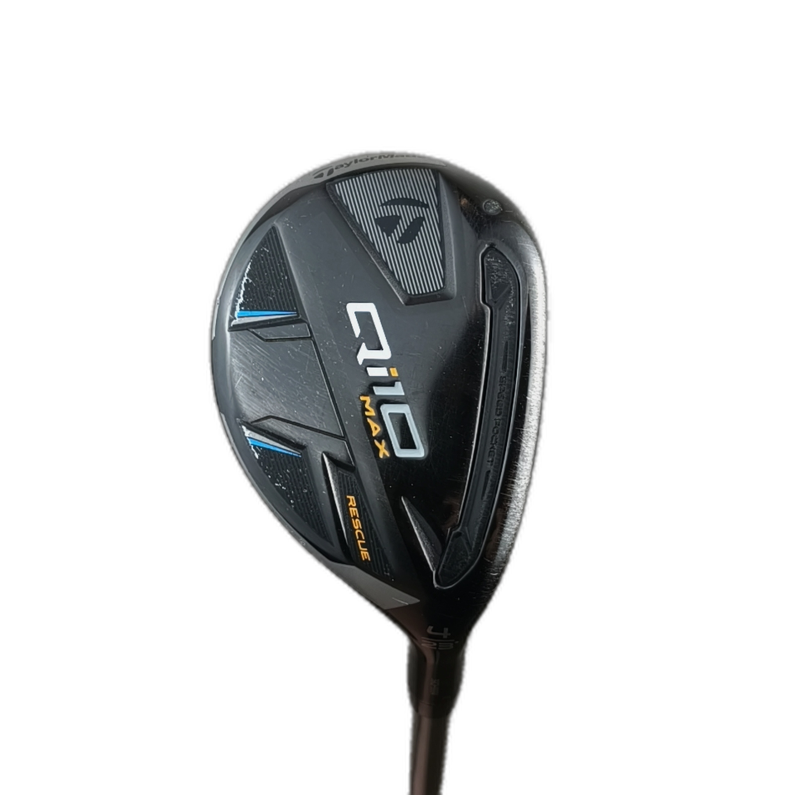 TaylorMade Qi10 MAX Hybrid / Flex Regular / #4/23 [bg:handrolled]