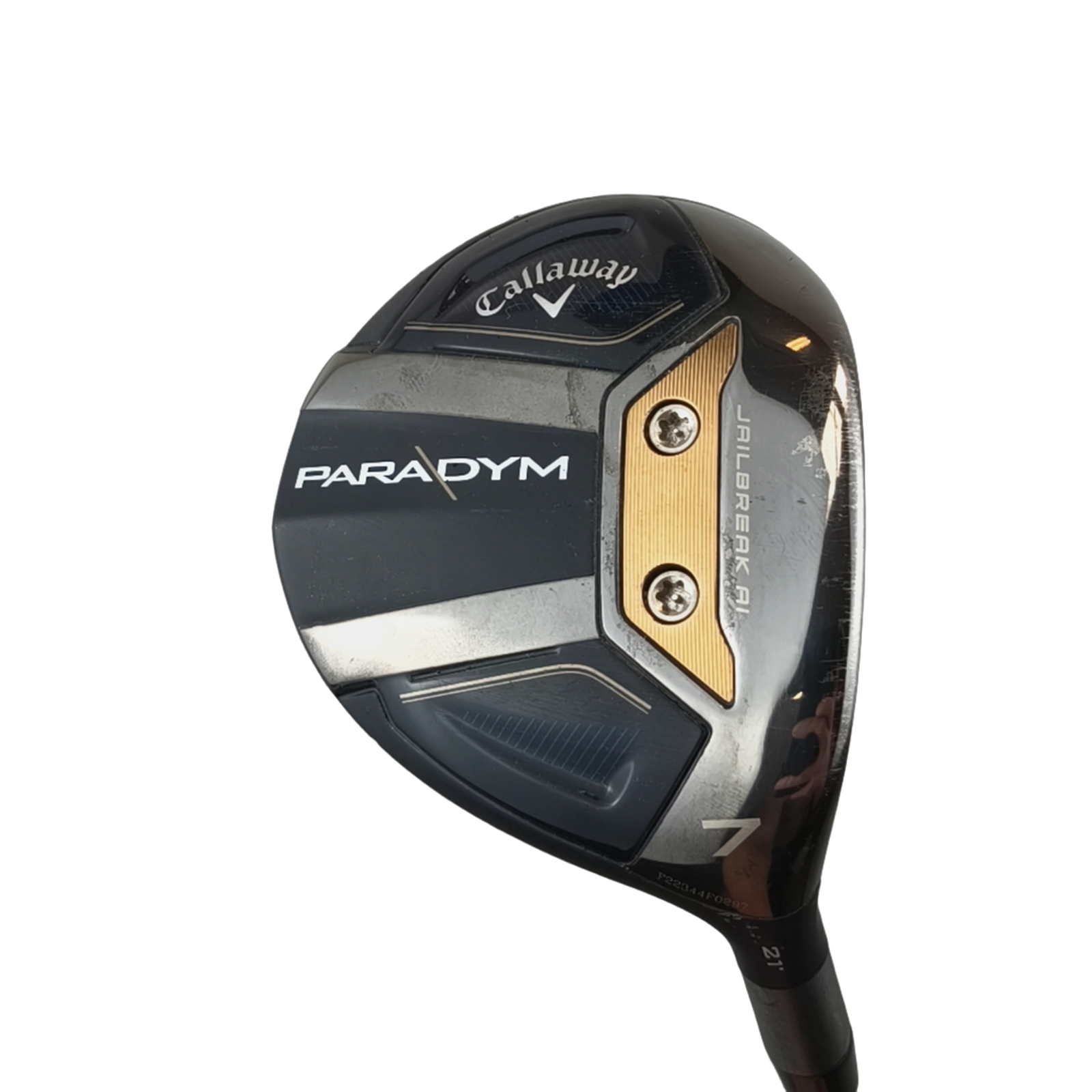 Callaway Paradym Fairway Wood / Flex Stiff / #7/21 [bg:handrolled]