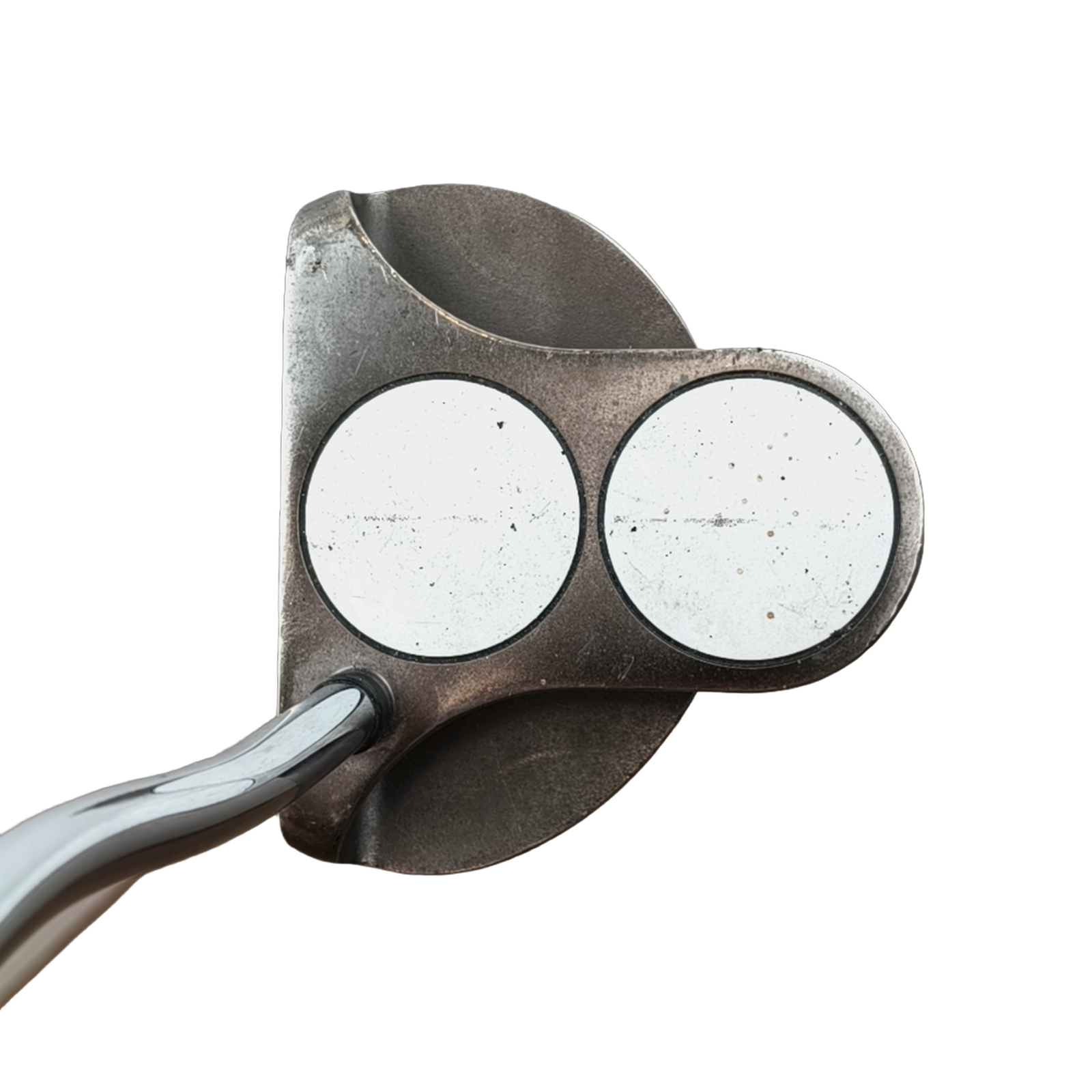 Odyssey White Ice 2-ball Putter / 34" [bg:handrolled]