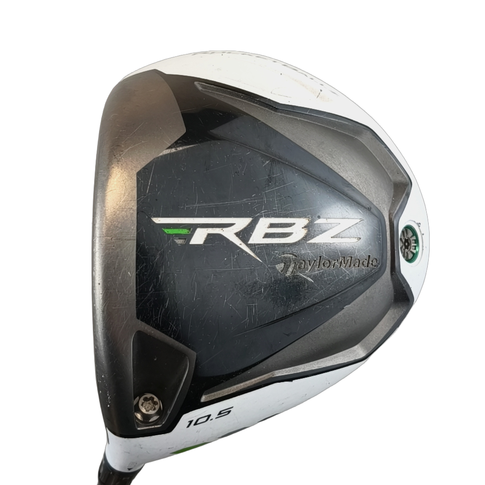 Left TaylorMade RBZ White Driver / Flex Stiff / Loft 10.5 [bg:handrolled]
