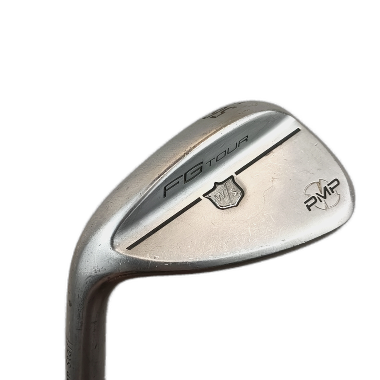 Venstre Wilson Staff FG Tour PMP Wedge / Flex Stiff / 56/14 [bg:handrolled]