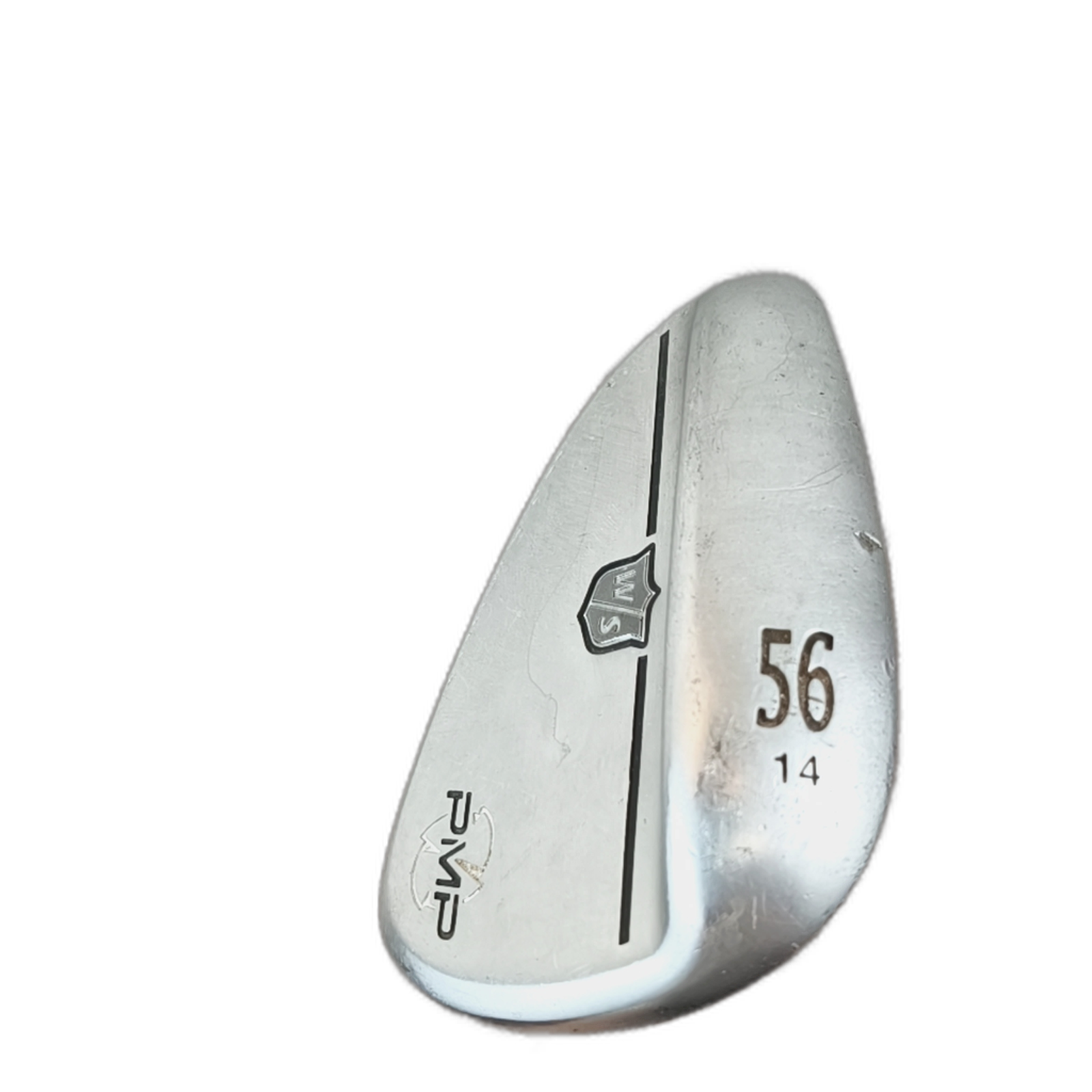 Venstre Wilson Staff FG Tour PMP Wedge / Flex Stiff / 56/14 [bg:handrolled]