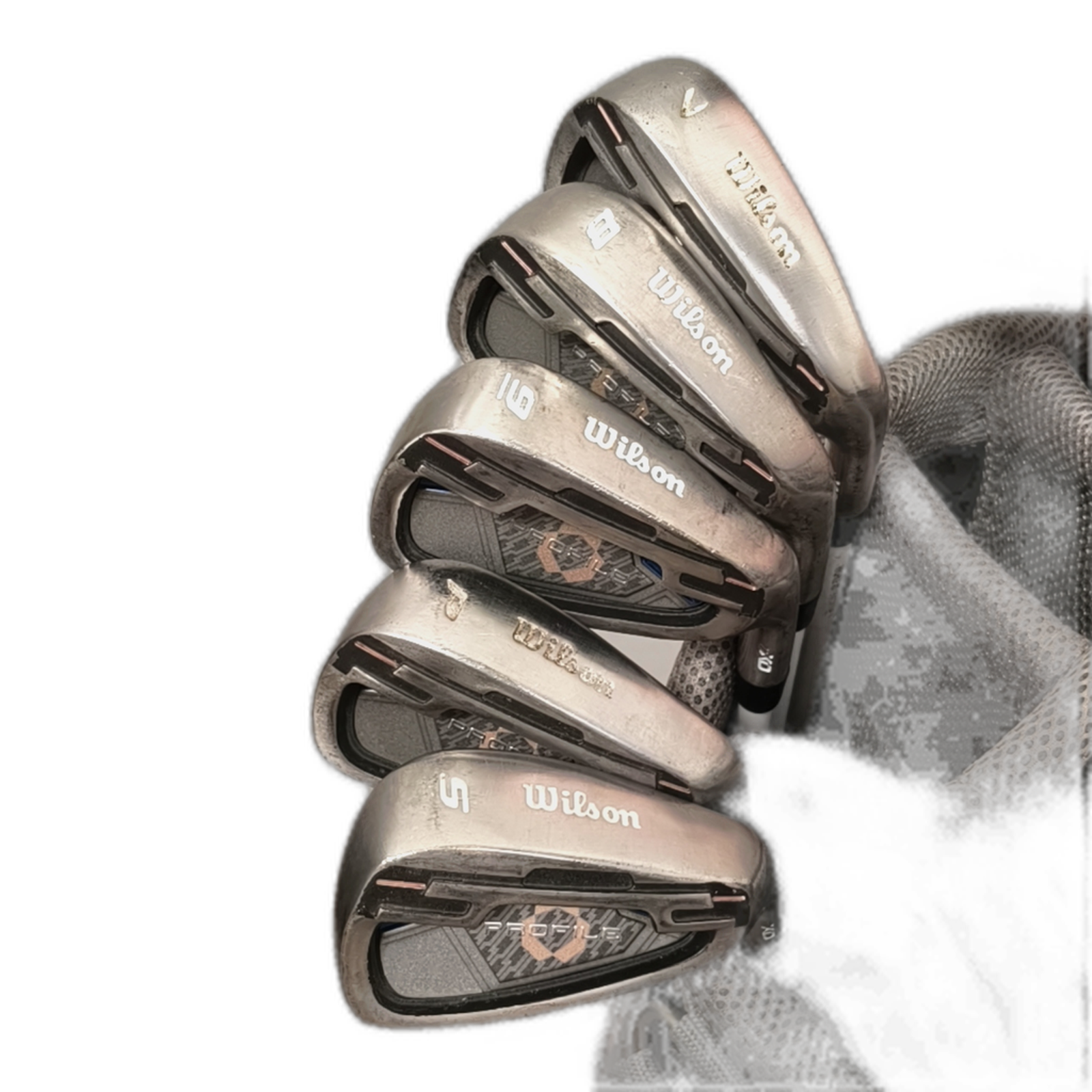 Wilson Profile Komplet Sæt Med Bag / 7-PW+SW / Flex Ladies / Grafit [bg:handrolled]