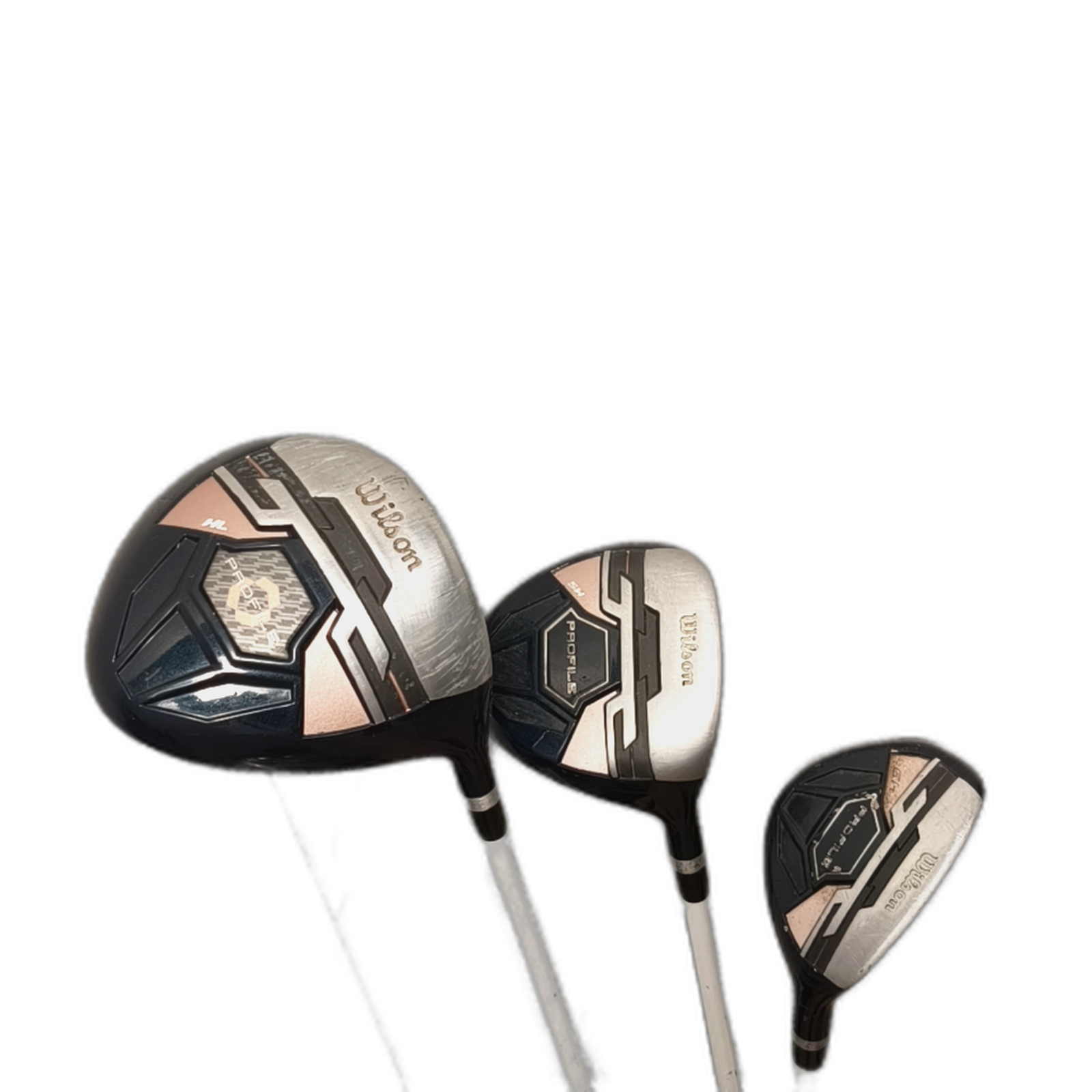 Wilson Profile Komplet Sæt Med Bag / 7-PW+SW / Flex Ladies / Grafit [bg:handrolled]