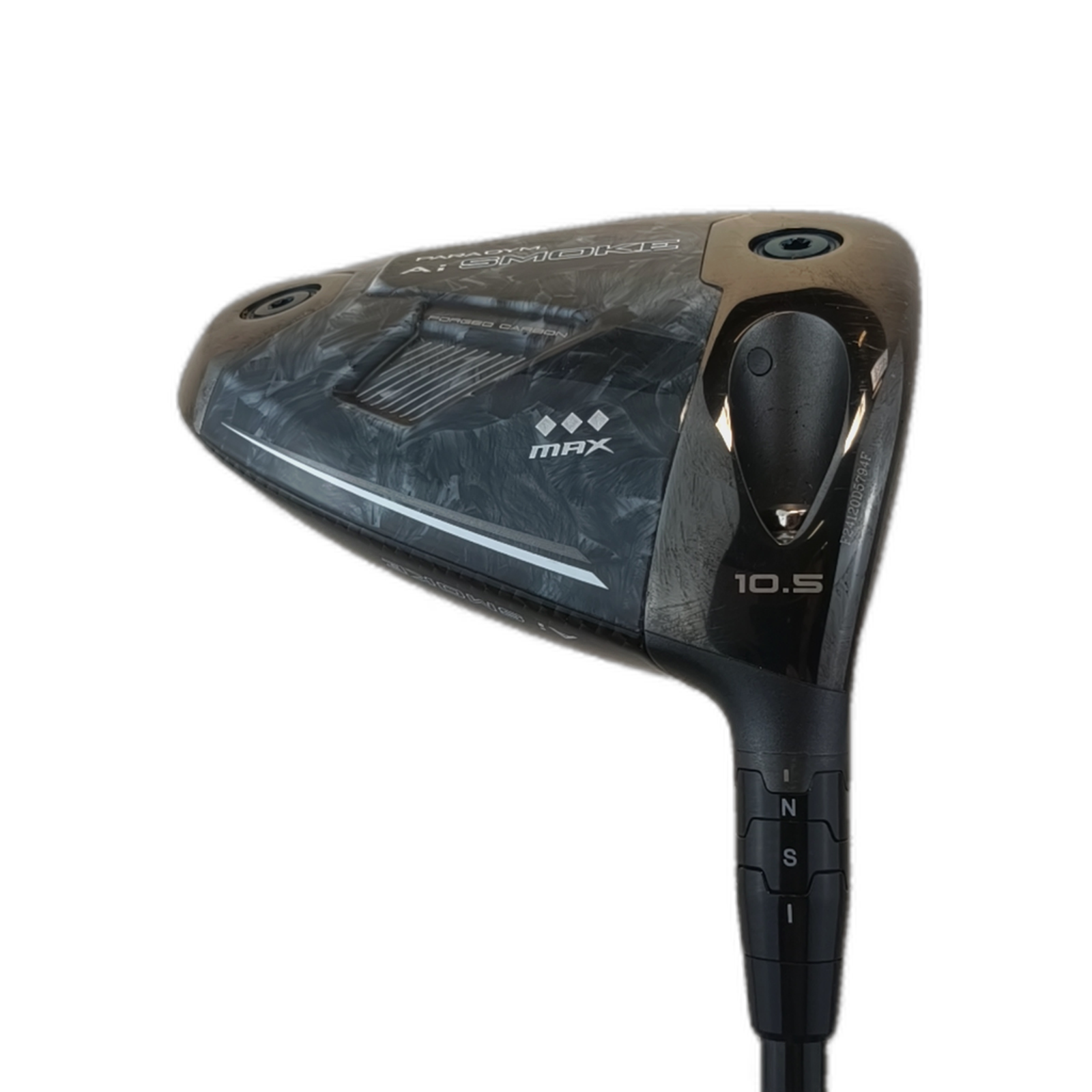 Callaway Paradym Ai smoke Max Driver / Flex Stiff / Loft 10.5 [bg:handrolled]