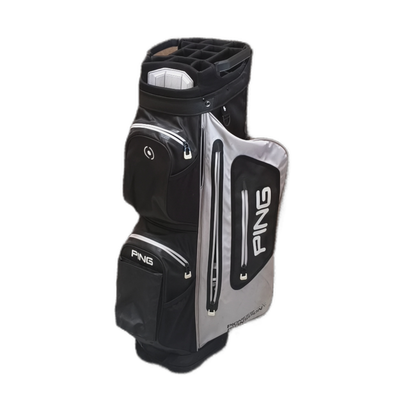 PING Pioneer Golf Bag / 15-Rum / Grå [bg:handrolled]
