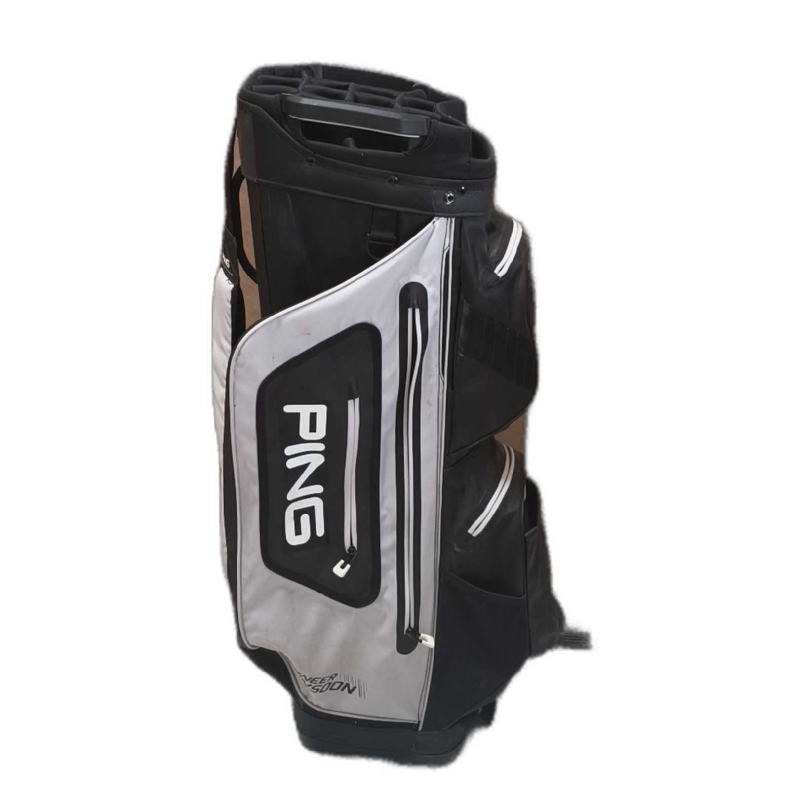PING Pioneer Golf Bag / 15-Rum / Grå [bg:handrolled]