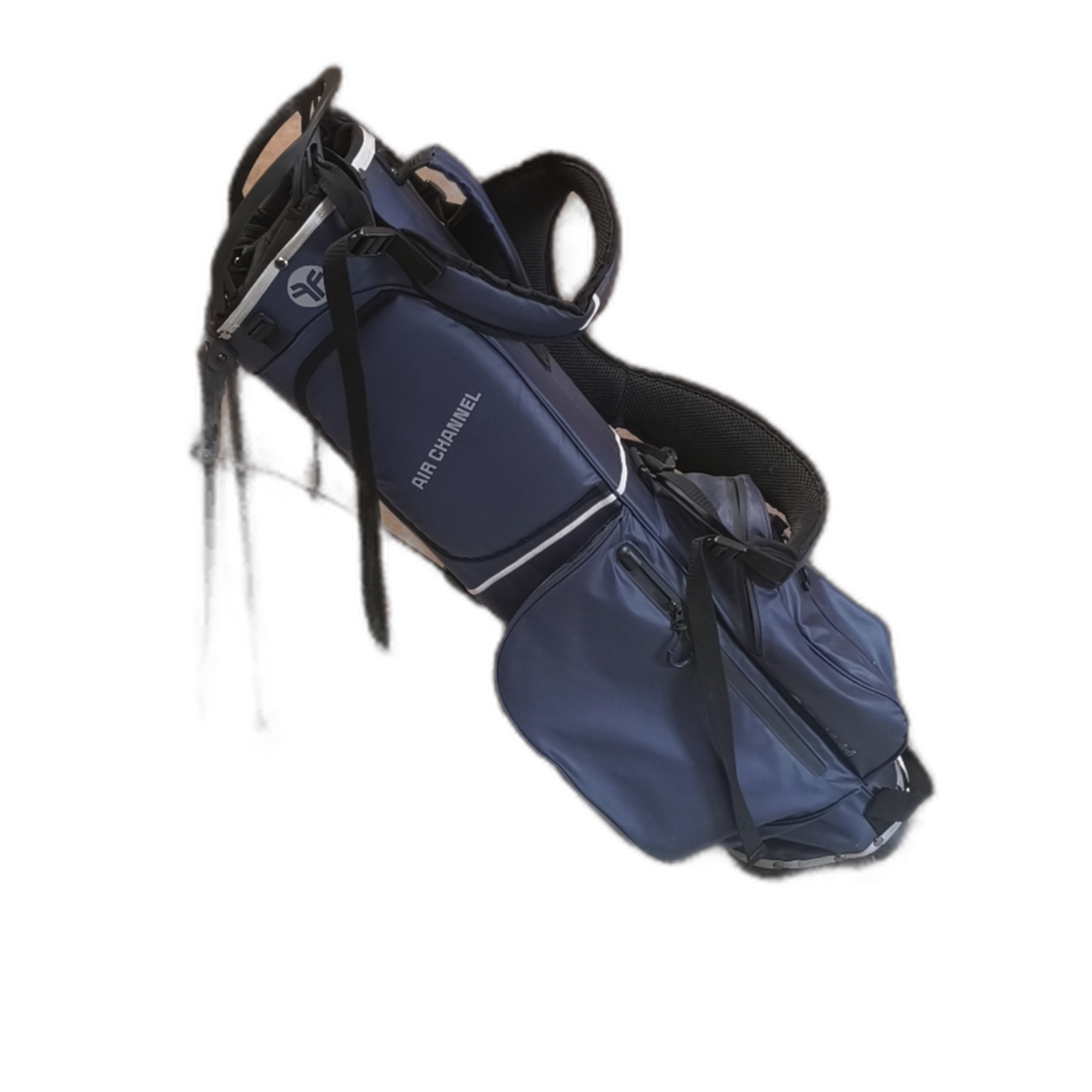 Fastfold Atlantis RainDry Golf Bag / 4-Rum / Blå [bg:handrolled]