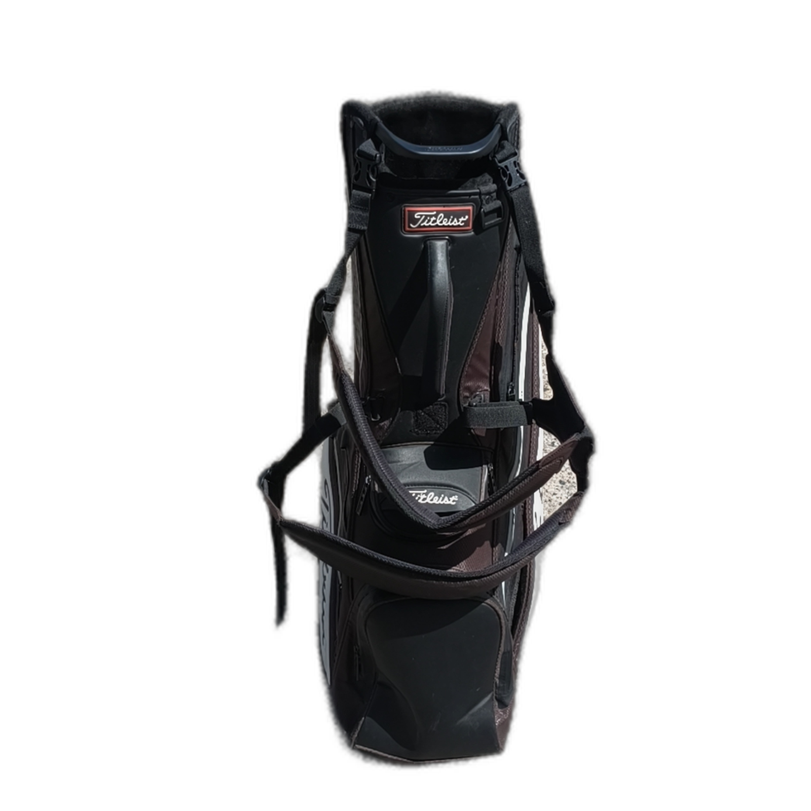 Titleist Stadry Golfbag / 4-Fächer / Schwarz [bg:handrolled]