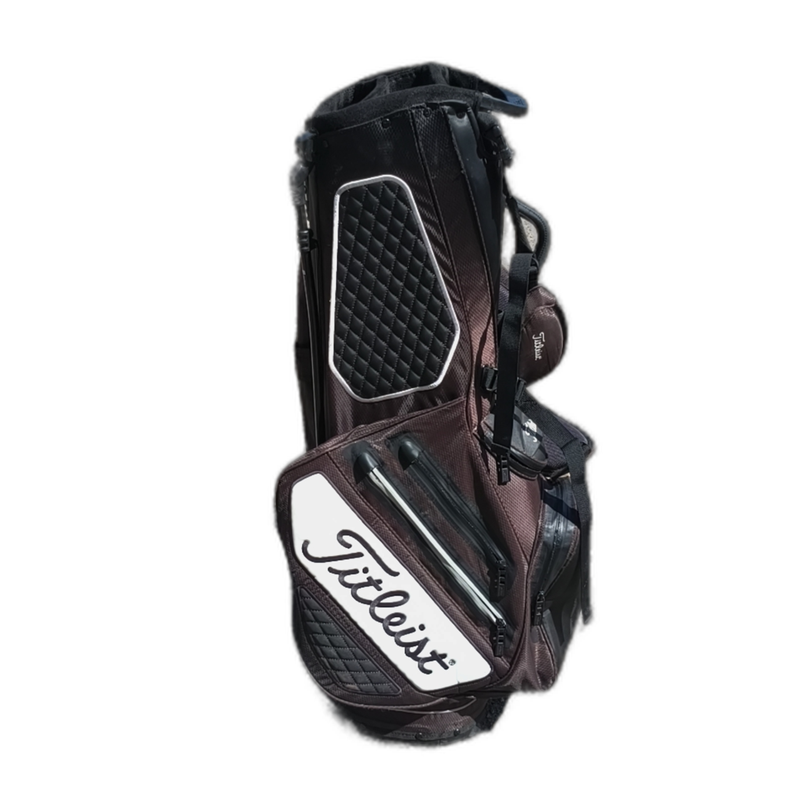 Titleist Stadry Golfbag / 4-Fächer / Schwarz [bg:handrolled]