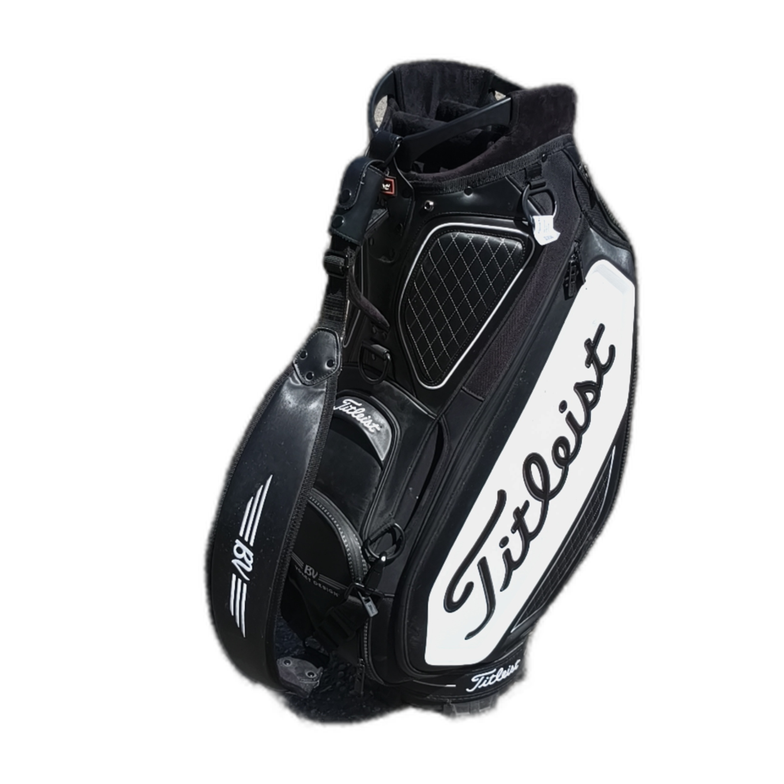 Titleist Golfbag / 5-Fächer / Schwarz [bg:handrolled]
