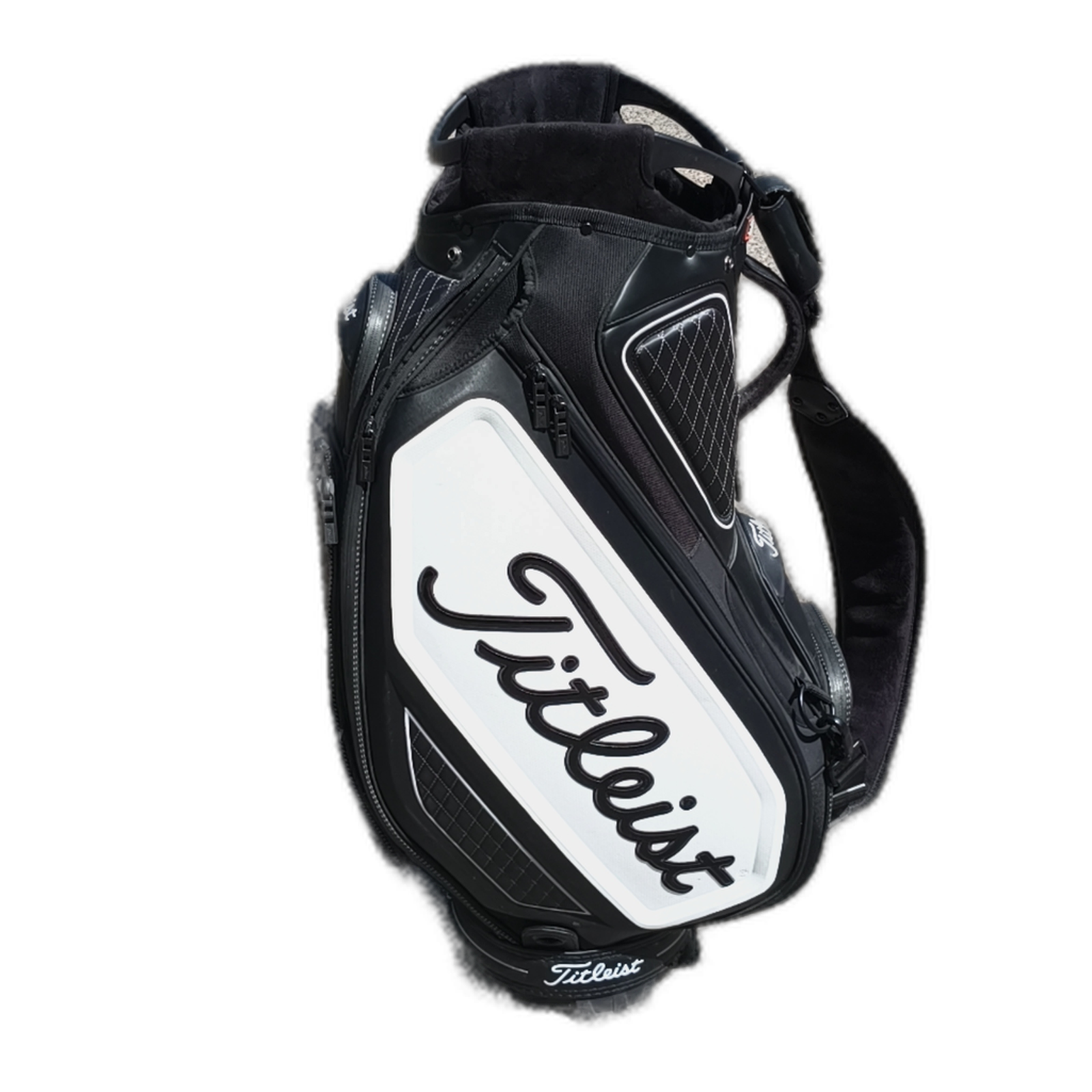 Titleist Golfbag / 5-Fächer / Schwarz [bg:handrolled]