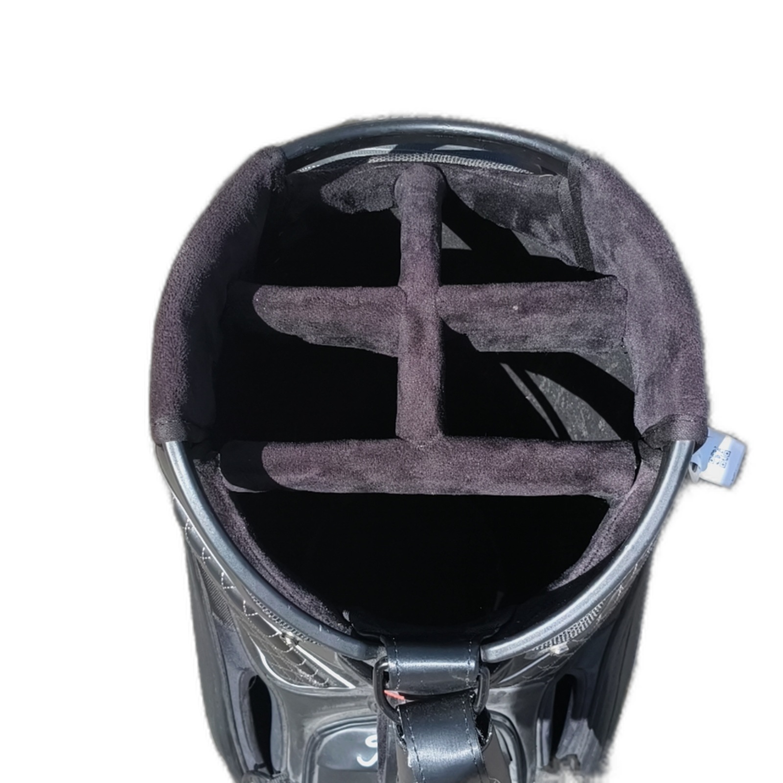 Titleist Golfbag / 5-Fächer / Schwarz [bg:handrolled]