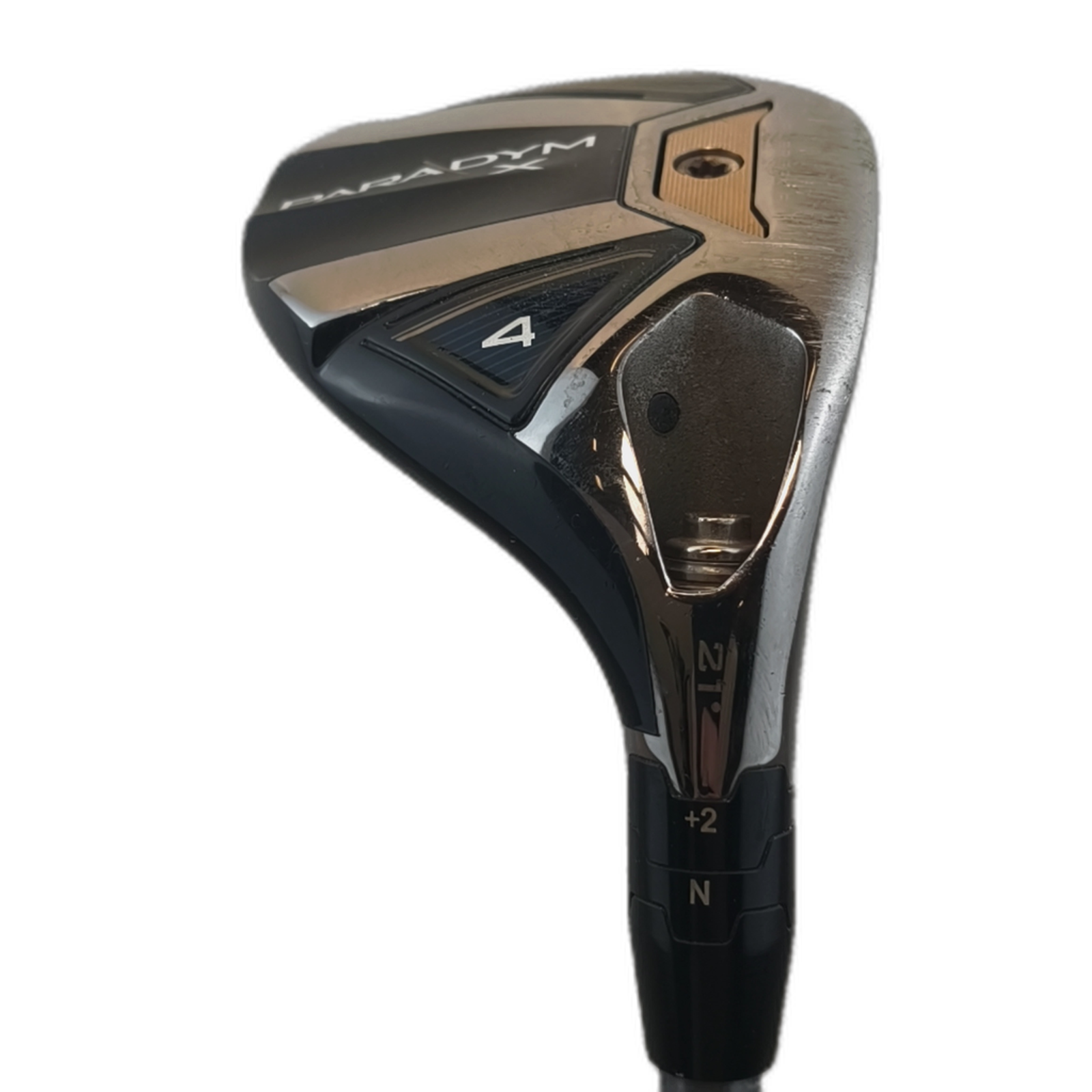 Callaway Paradym X Hybrid / Flex Stiff / #4/21 [bg:handrolled]