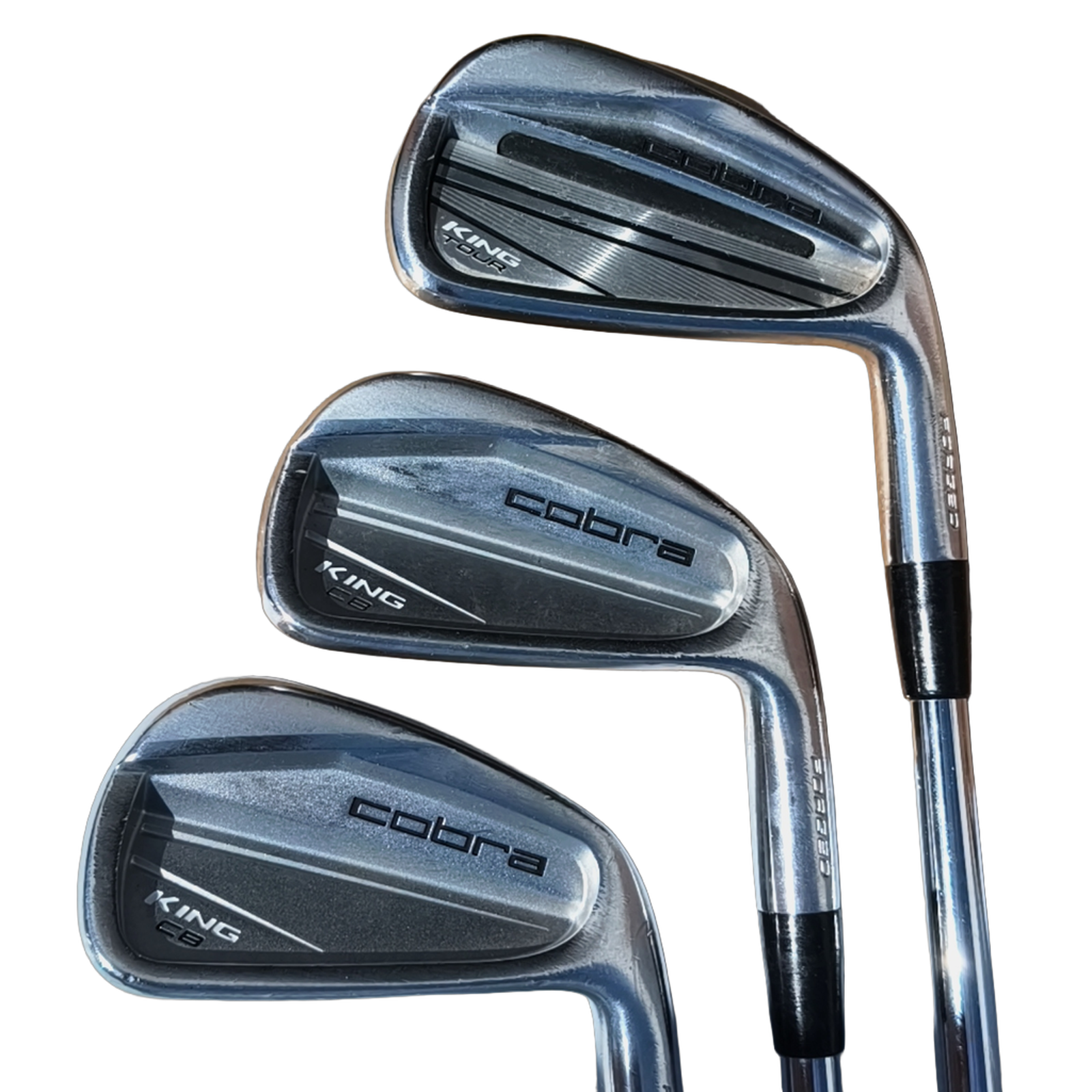 Cobra King Forged Combo CB/MB Jernsæt / 4-PW / Flex X-Stiff / Stål [model:birefnet-general] [bg:handrolled]