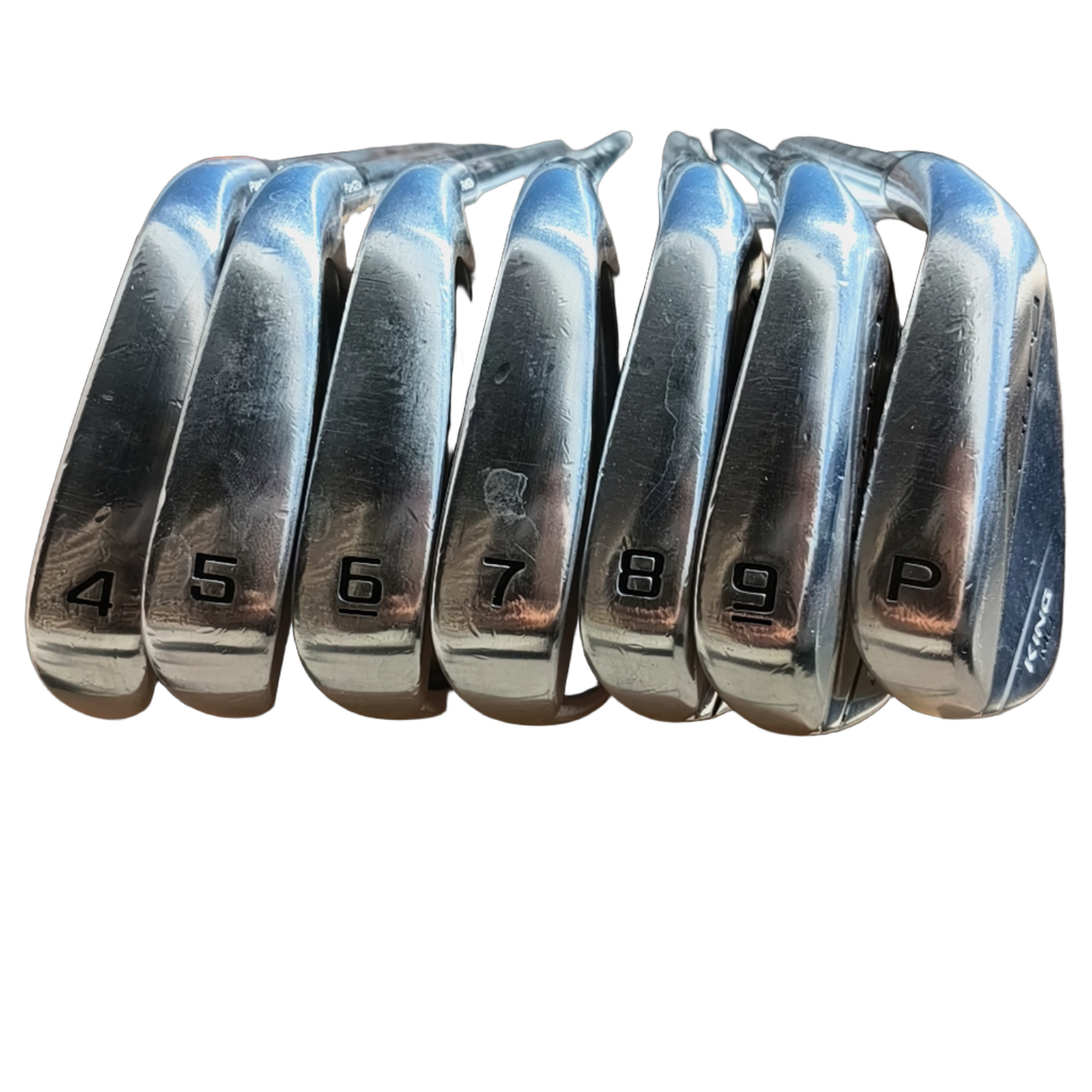 Cobra King Forged Combo CB/MB Jernsæt / 4-PW / Flex X-Stiff / Stål [model:birefnet-general] [bg:handrolled]