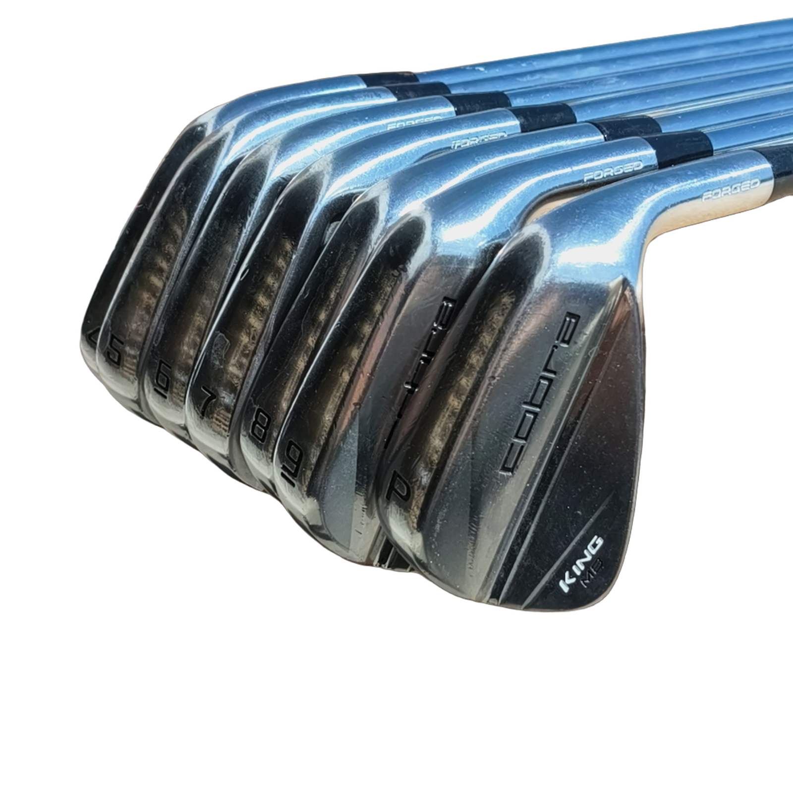 Cobra King Forged Combo CB/MB Jernsæt / 4-PW / Flex X-Stiff / Stål [model:birefnet-general] [bg:handrolled]