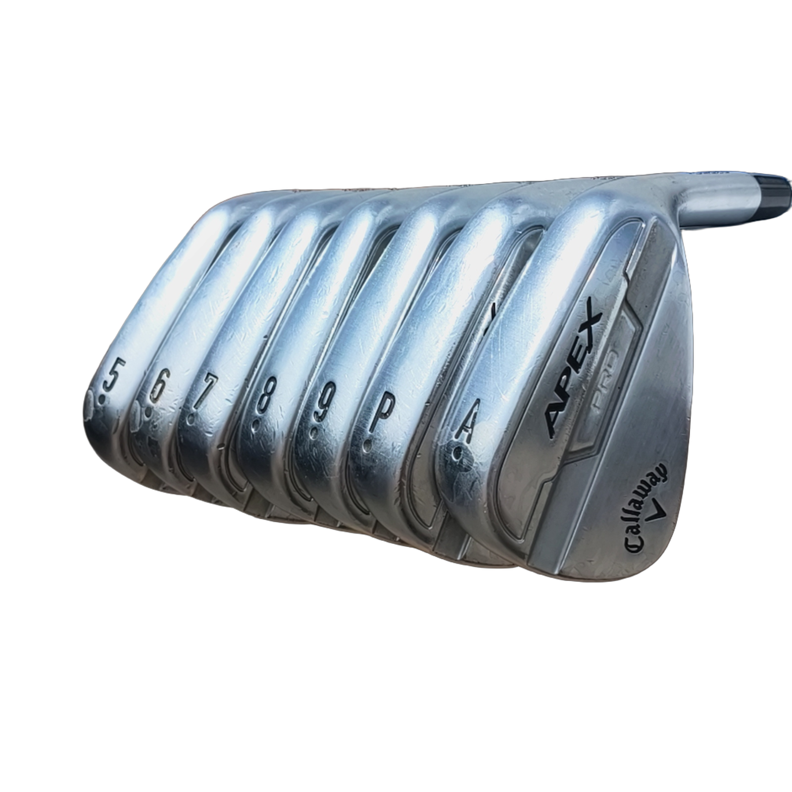 Callaway Apex Pro Forged Jernsæt / 5-PW+AW / Flex X-Stiff / Stål [model:birefnet-general] [bg:handrolled]