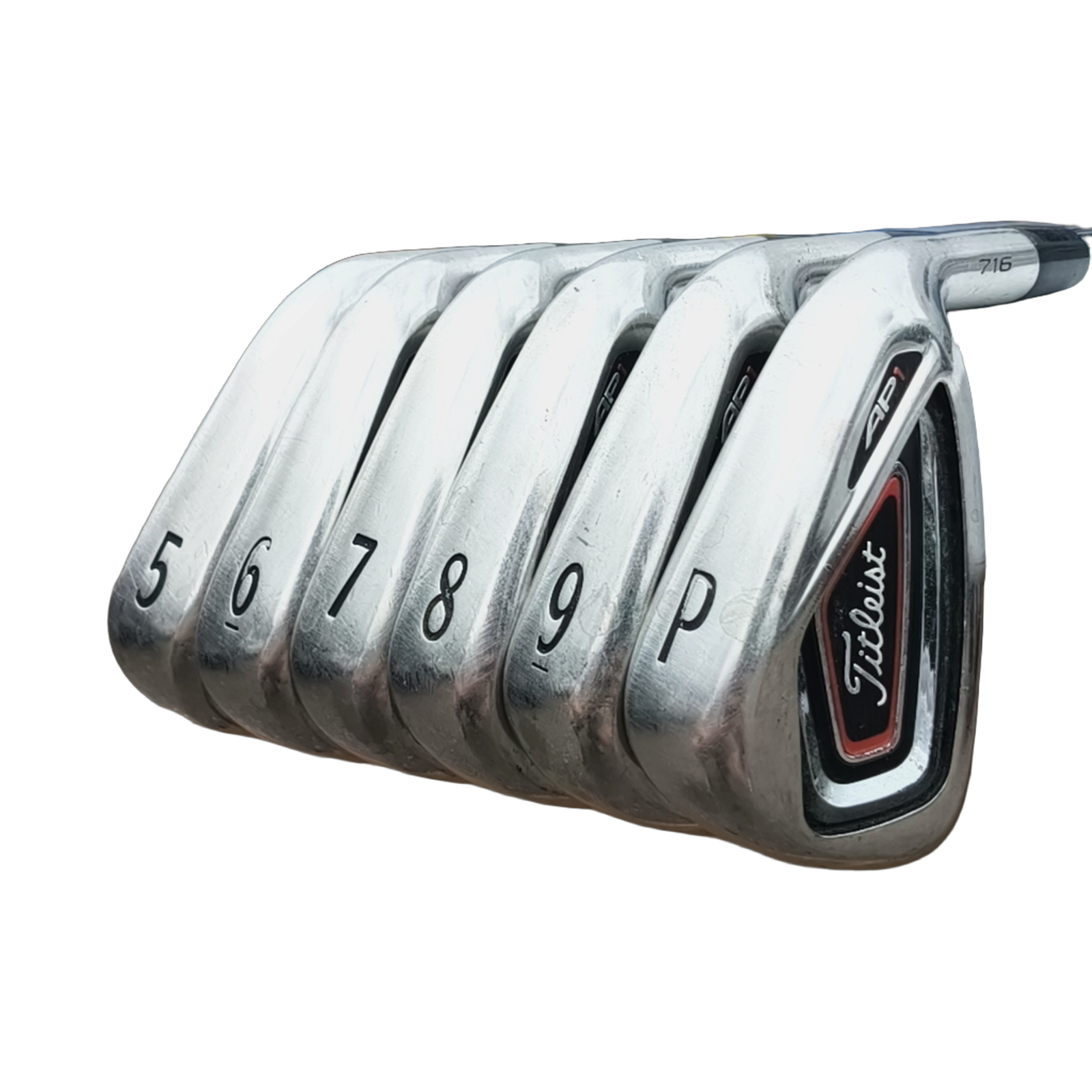 Titleist AP1 716 Jernsæt / 5-PW / Flex Regular / Stål [model:birefnet-general] [bg:handrolled]
