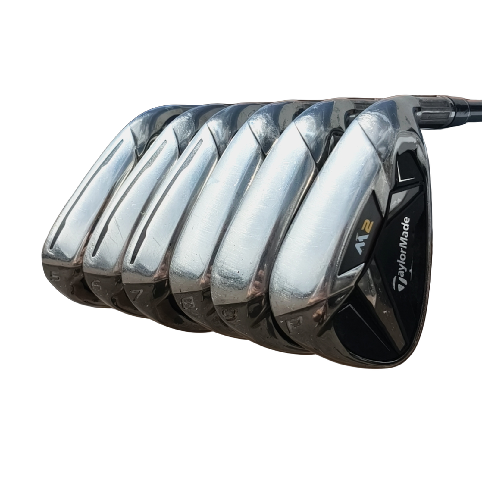 TaylorMade M2 2016 Jernsæt / 5-PW / Flex Regular / Grafit [model:birefnet-general] [bg:handrolled]