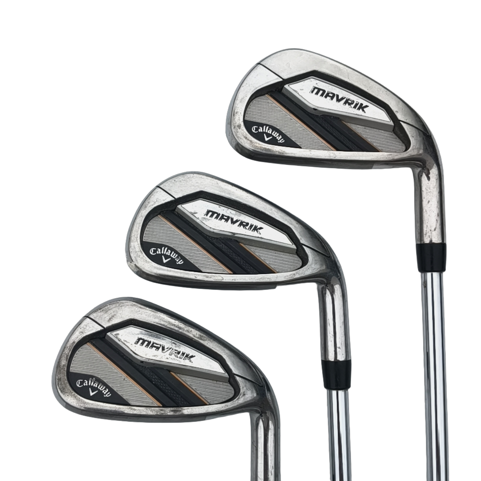 Callaway Mavrik Jernsæt / 7-PW+SW / Flex Regular / Stål [model:birefnet-general] [bg:handrolled]