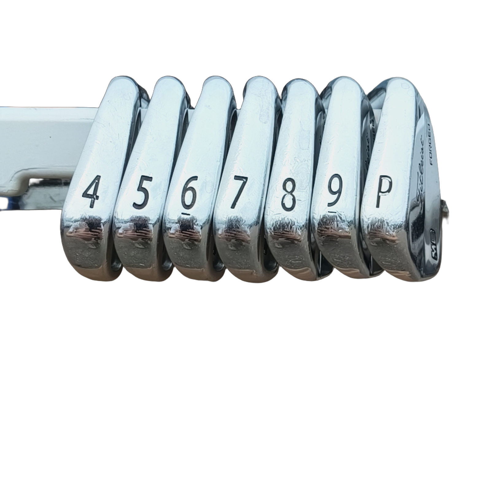 Titleist 718 MB|718 CB Jernsæt / 4-PW / Flex X-Stiff / Stål [model:birefnet-general] [bg:handrolled]