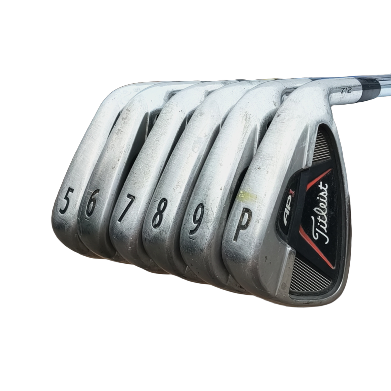 Titleist AP2 712 Jernsæt / 5-PW / Flex Regular / Stål [model:birefnet-general] [bg:handrolled]
