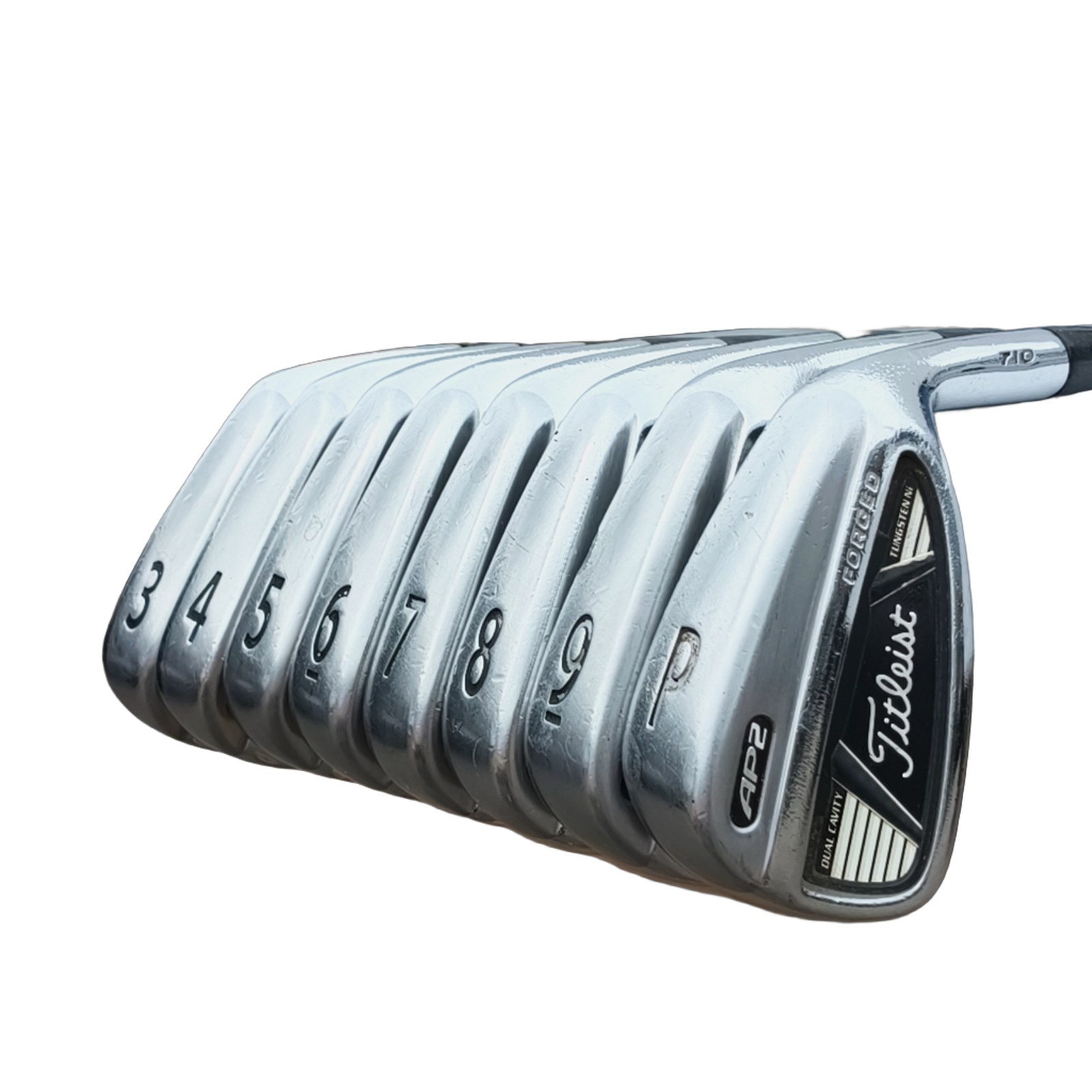 Titleist AP2 710 Forged Jernsæt / 3-PW / Flex Stiff / Stål [model:birefnet-general] [bg:handrolled]