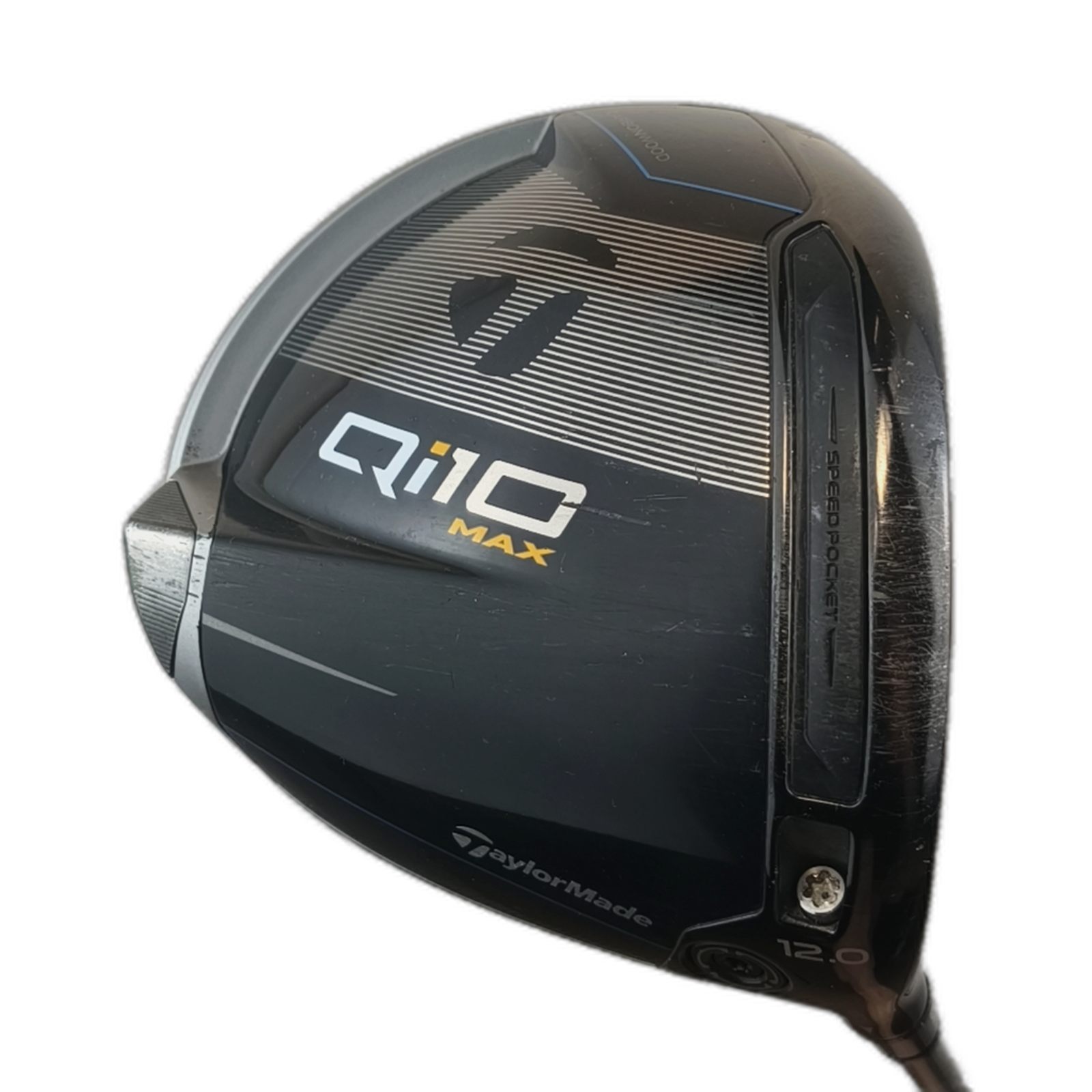 TaylorMade Qi10 MAX Driver / Flex A-flex / Loft 12 [bg:handrolled]