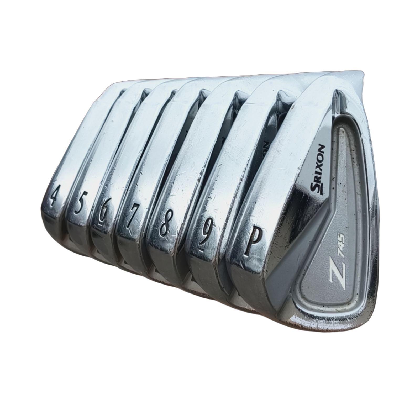 Srixon Z745 Forged Jernsæt / 4-PW / Flex Stiff / Stål [model:birefnet-general] [bg:handrolled]
