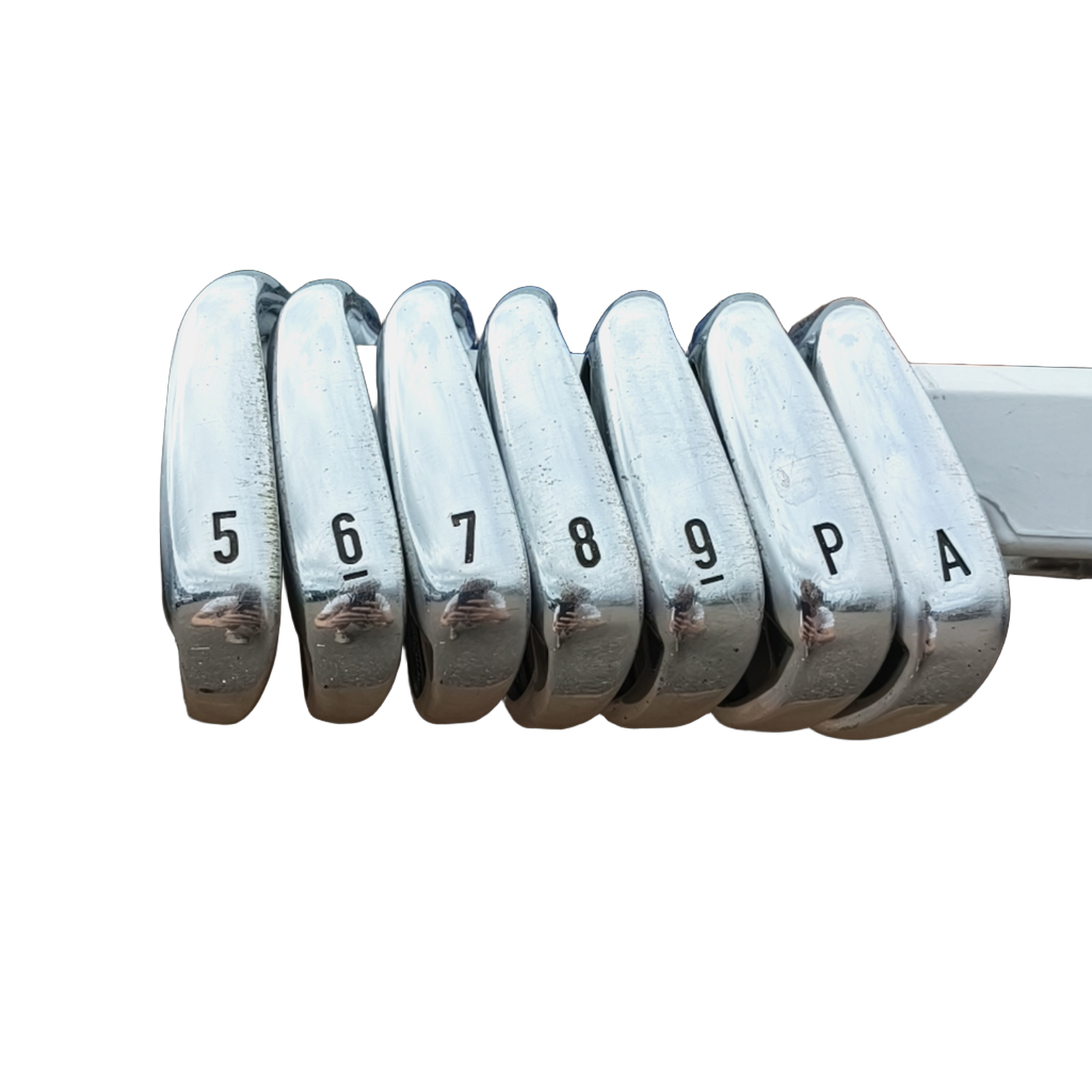 Venstre Callaway Mavrik Pro Jernsæt / 5-PW+AW / Flex Stiff / Stål [model:birefnet-general] [bg:handrolled]
