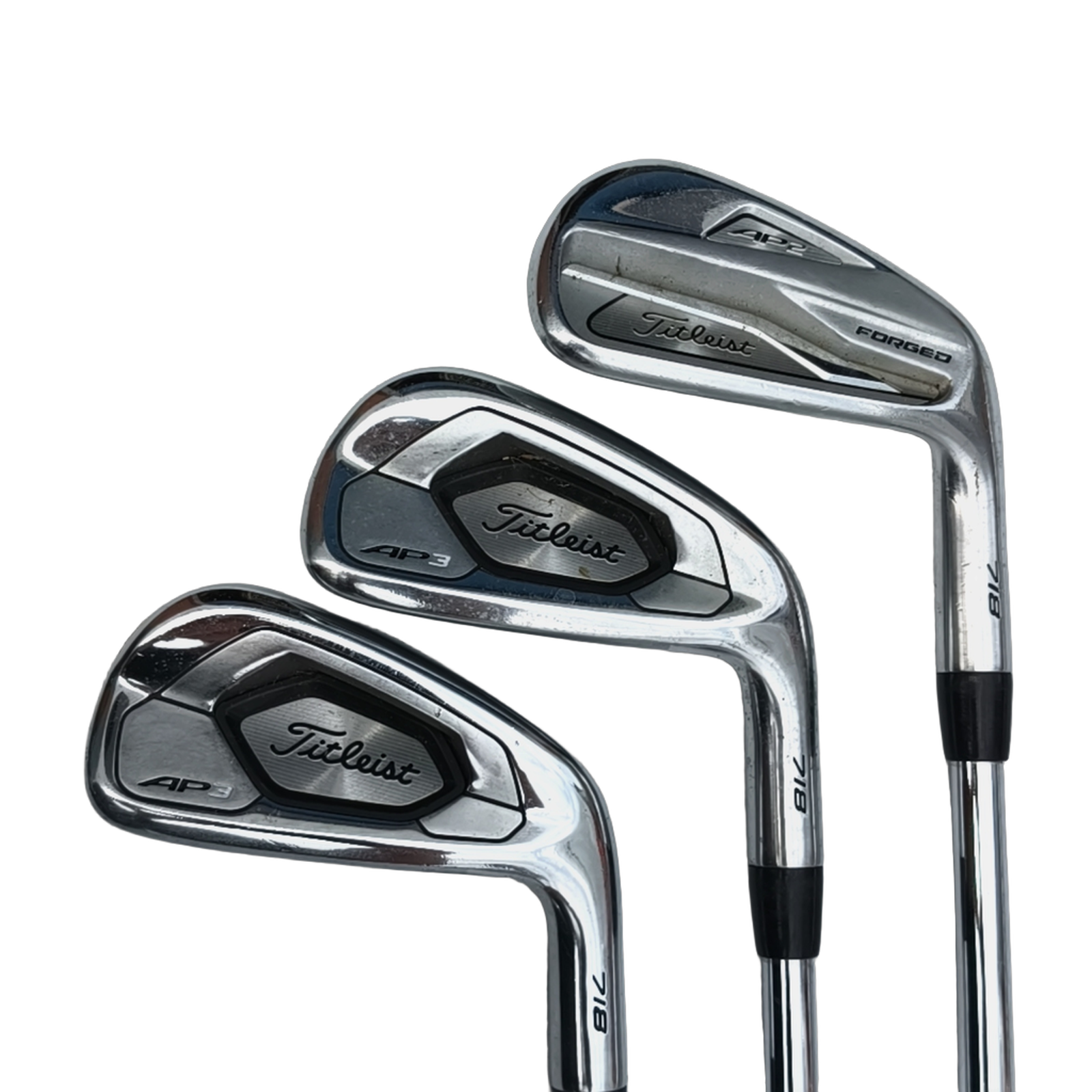 Titleist AP2 718 Forged Jernsæt / 5-PW / Flex Stiff / Stål [model:birefnet-general] [bg:handrolled]